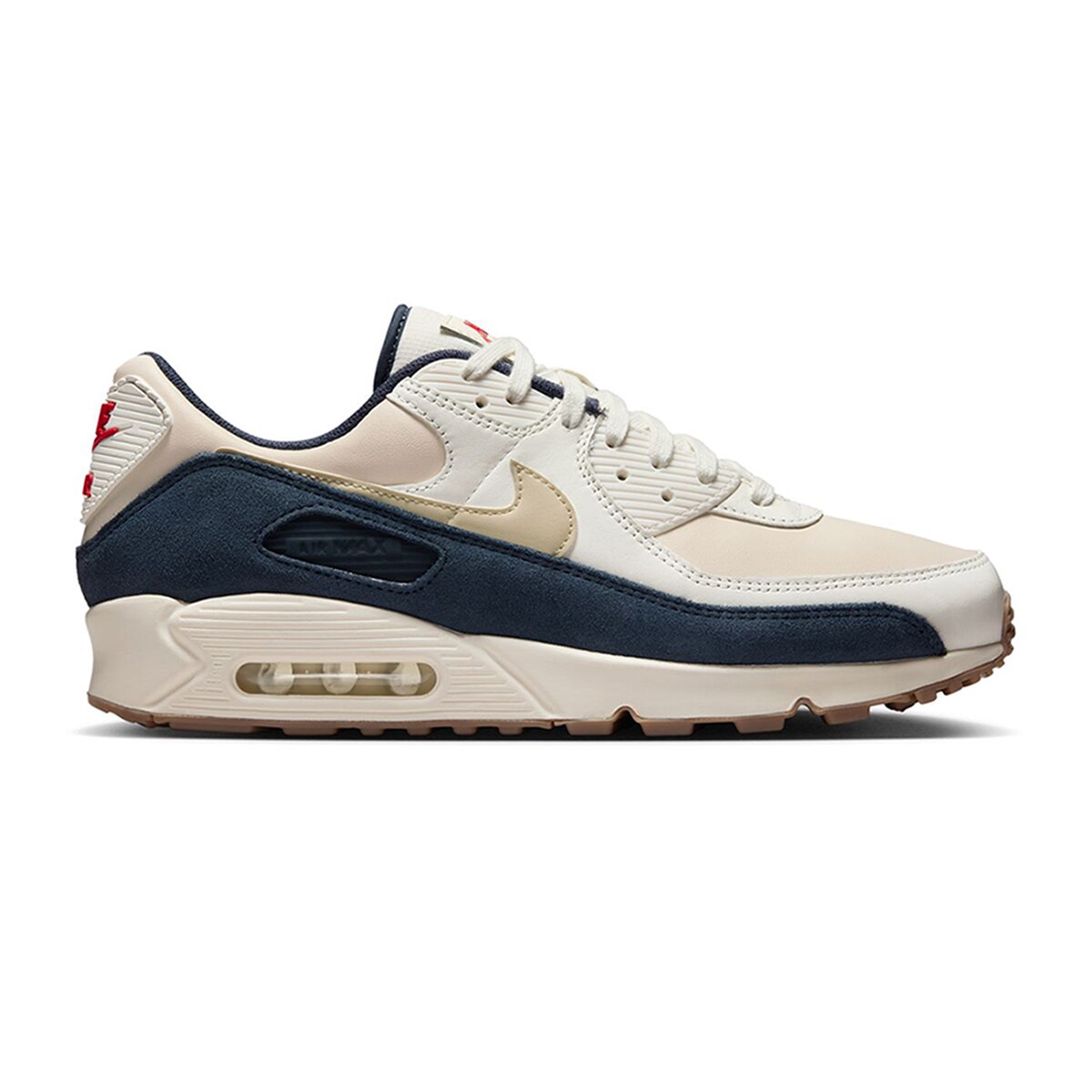 Sapatilhas Casual de Homem Air Max 90 PRM Brancos-1