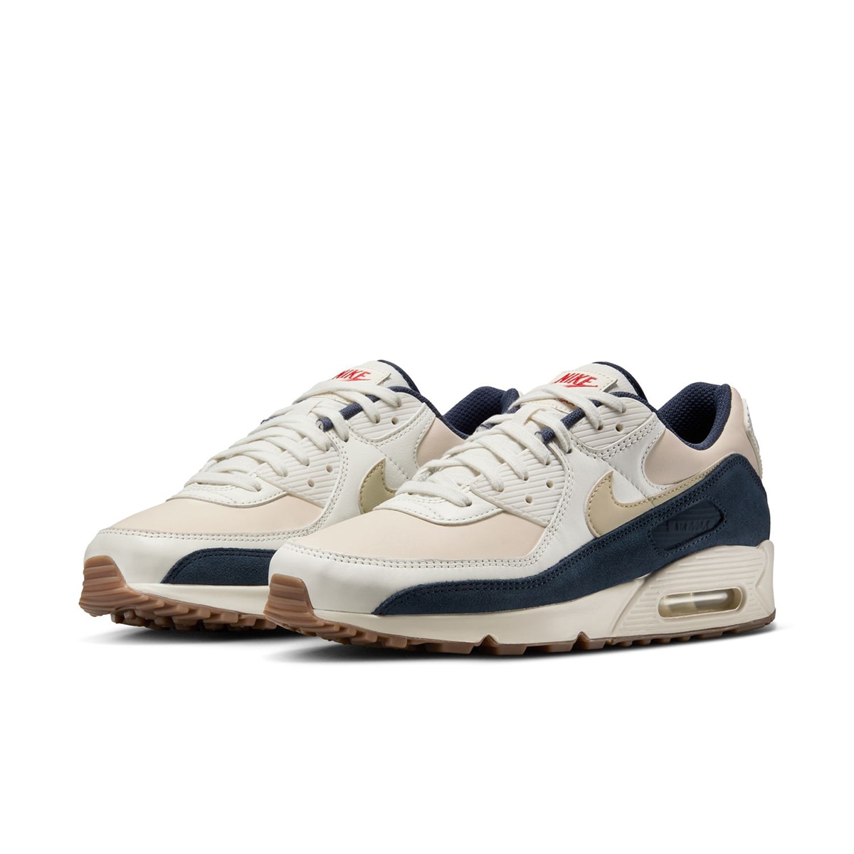 Sapatilhas Casual de Homem Air Max 90 PRM Brancos-2
