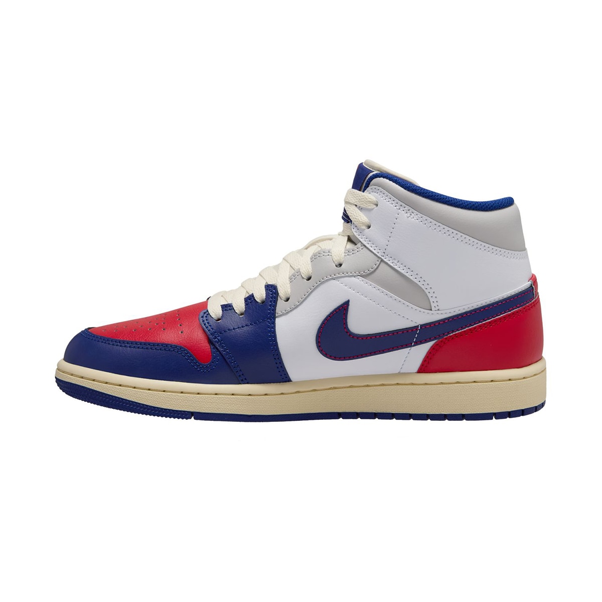 Sapatilhas Casual de Homem AIR JORDAN 1 MI Jordan Branco-4
