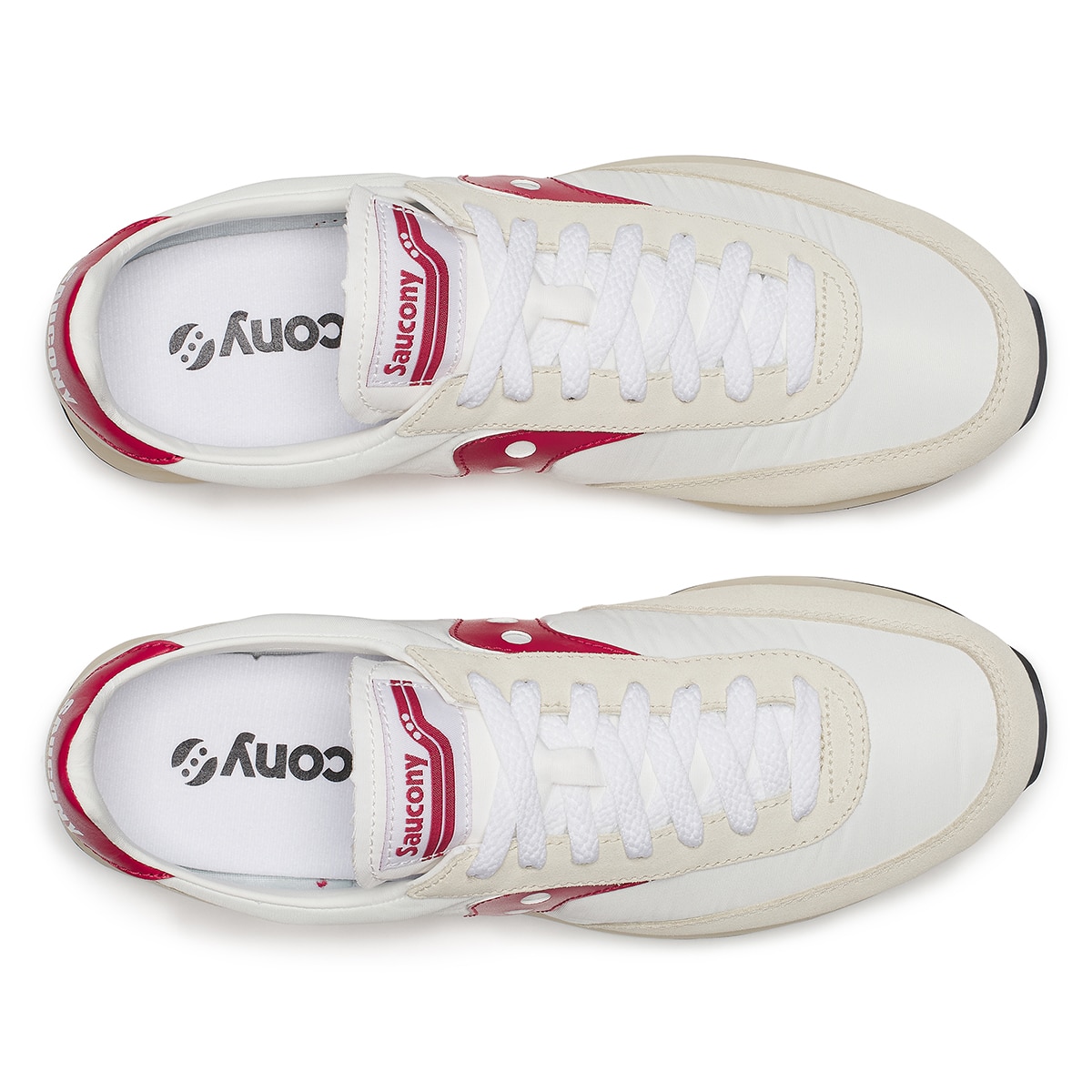 Sapatilhas de Running Unissexo Trainer 80 Branco / Vermelho-3