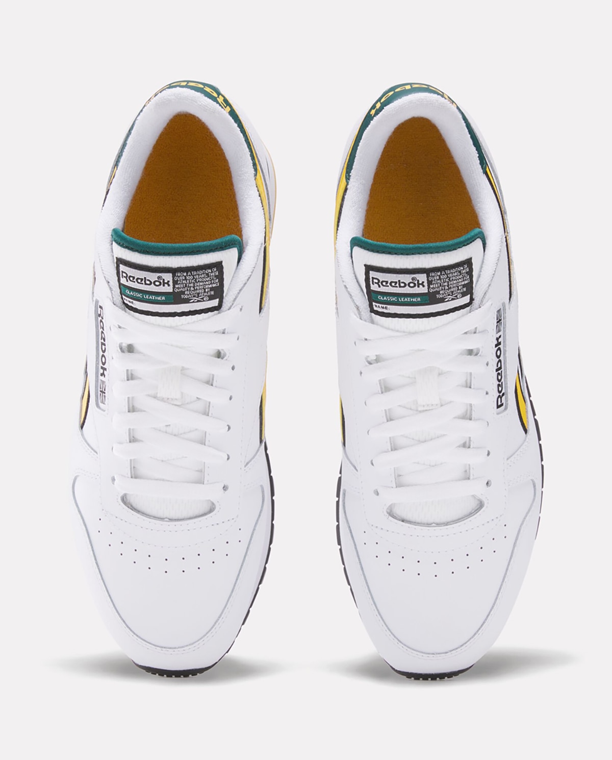 Sapatilhas Classic Leather de Homem Branco-3