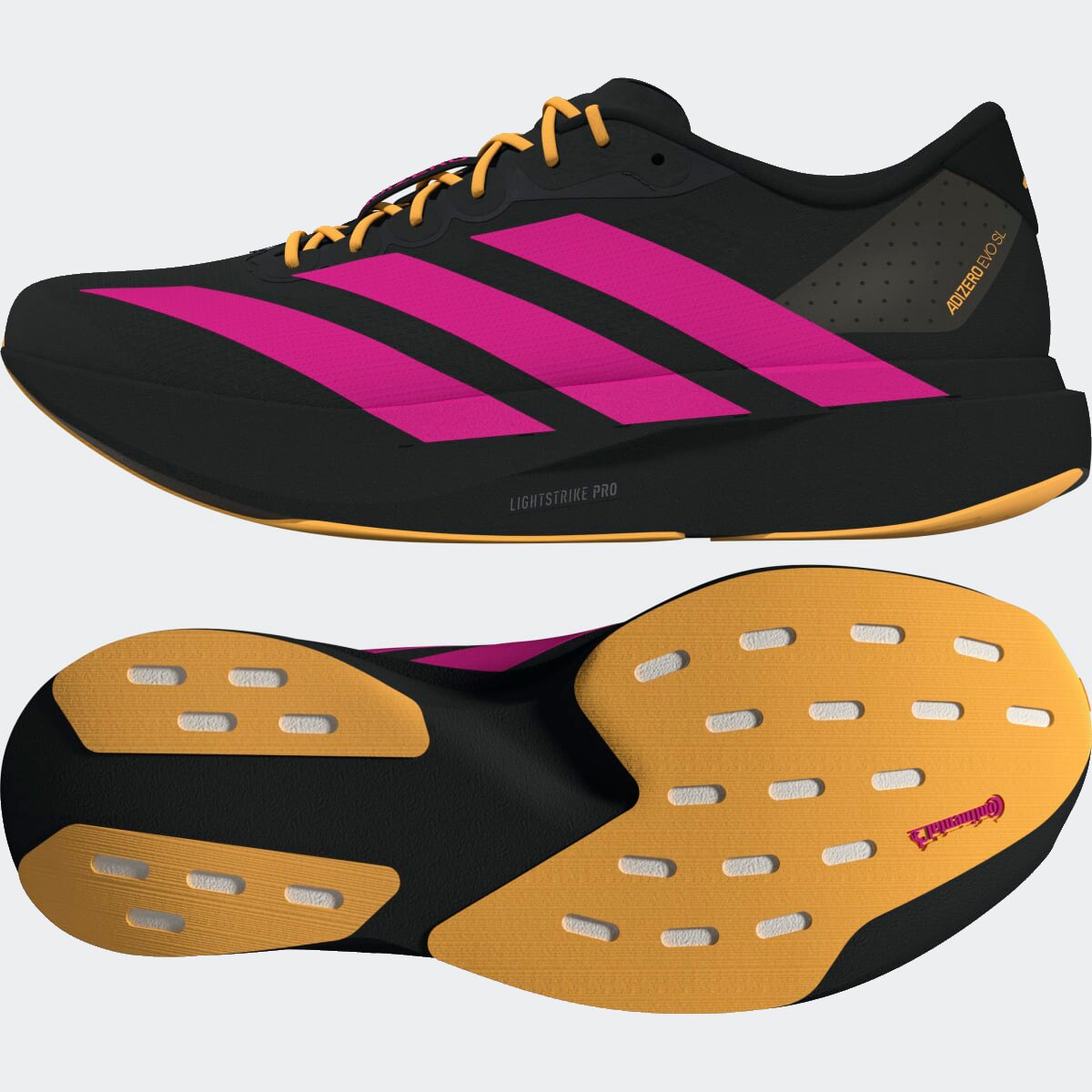 Sapatilhas de Running de Homem Adizero Evo SL Preto / Roxo-2