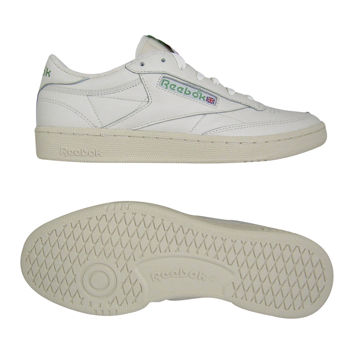 Sapatilhas Casual de Homem Club C 85 Vintage Branco-2