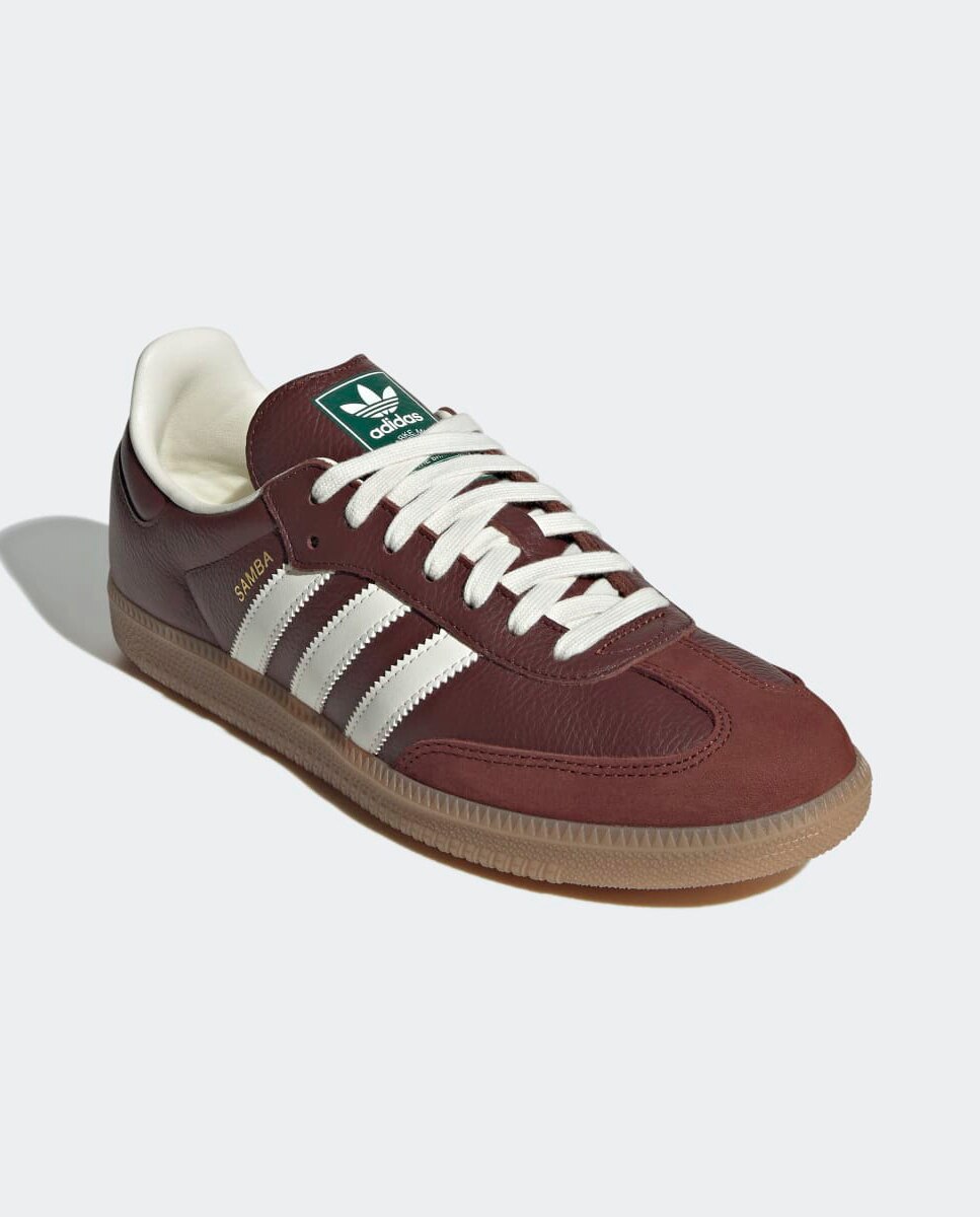 Sapatilhas Samba de Homem Castanho-3