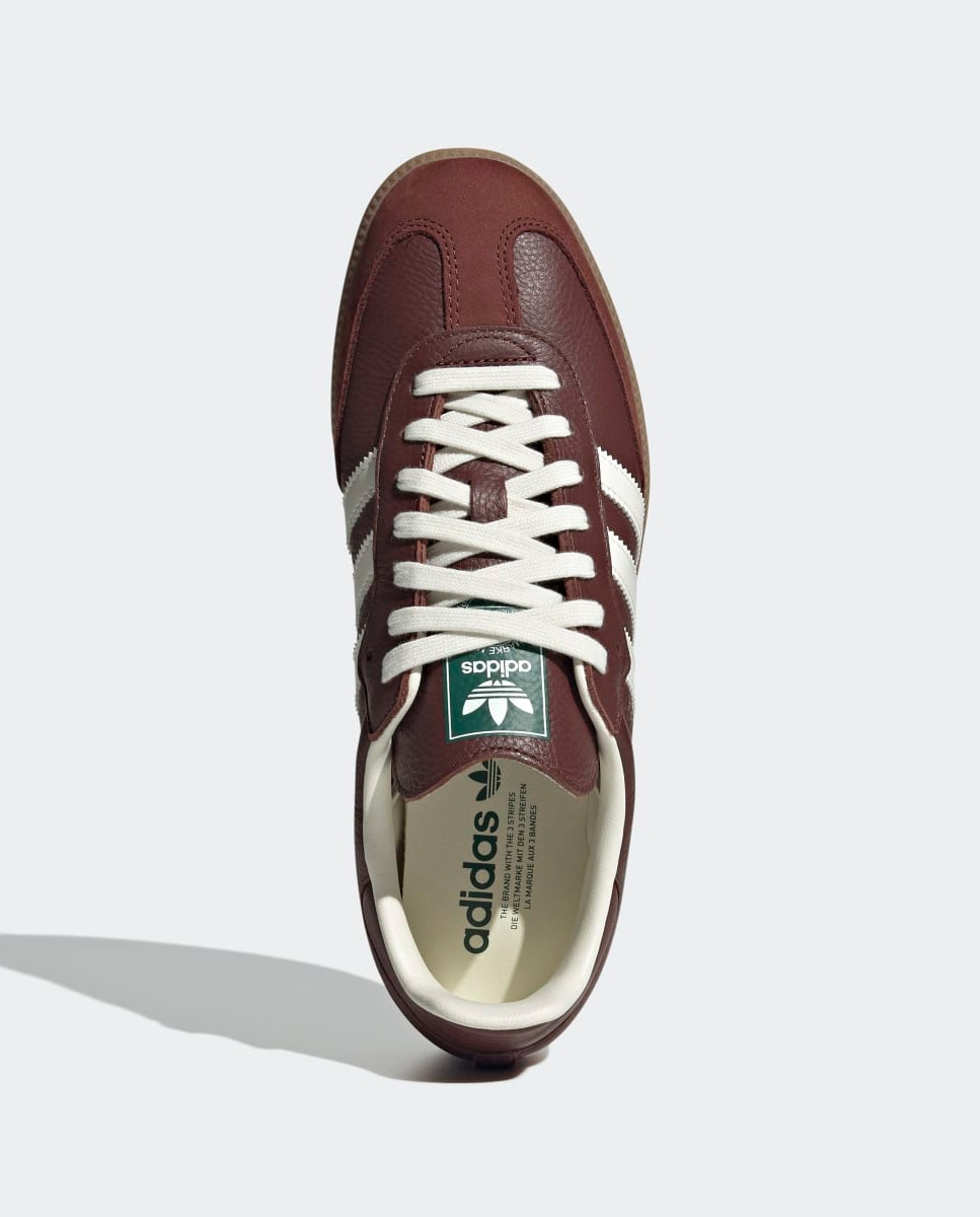 Sapatilhas Samba de Homem Castanho-4