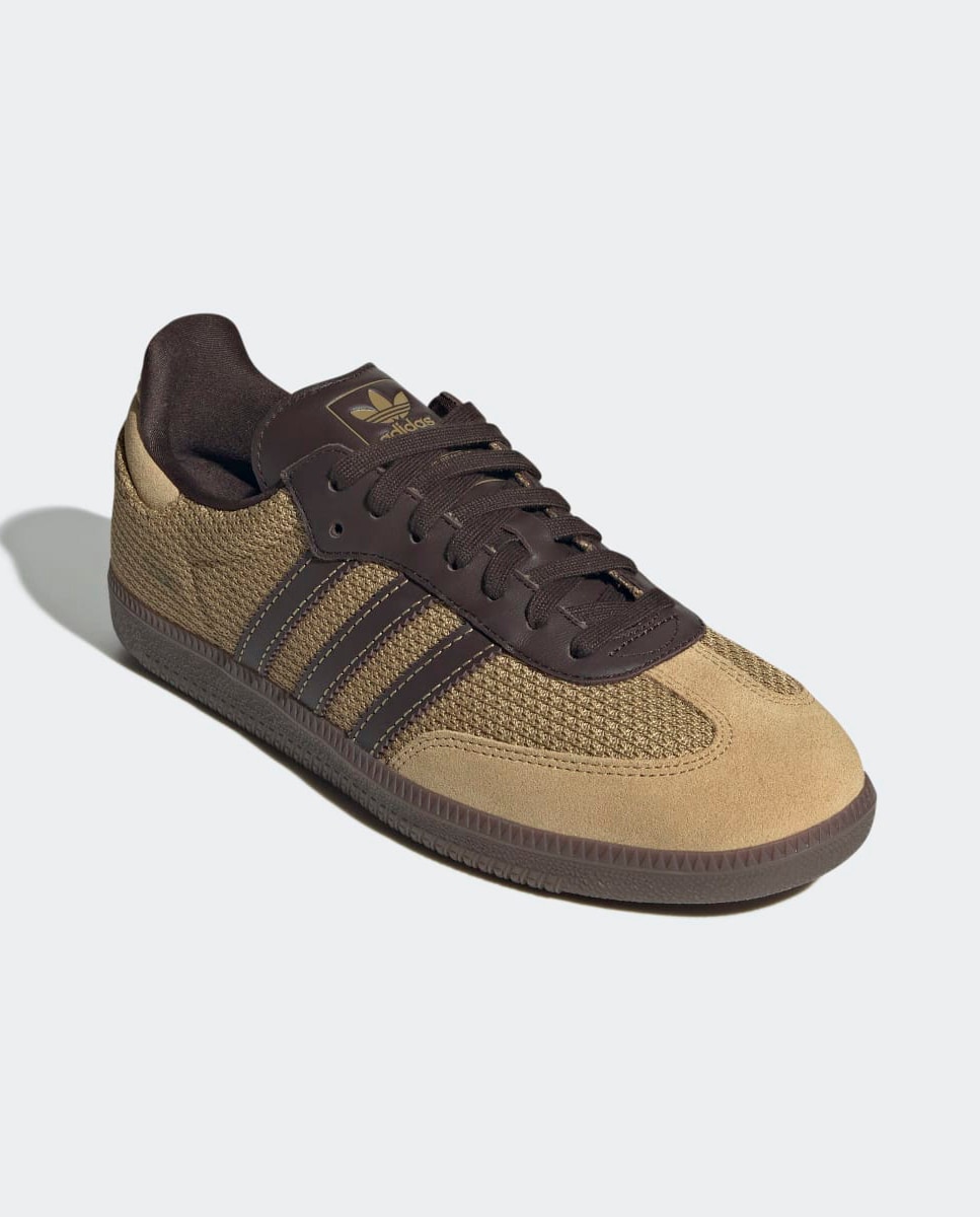 Sapatilhas Samba de Homem Bege-3