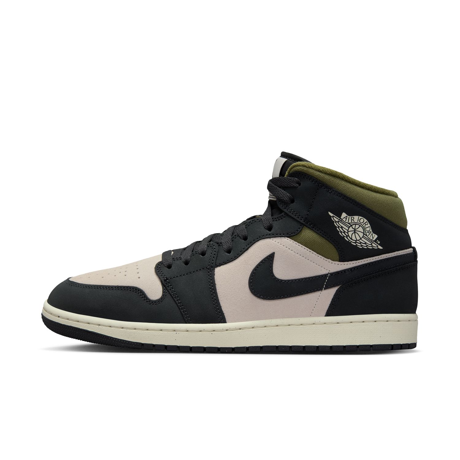 Sapatilhas Casual de Homem Air Jordan 1 Mid SE Branco-5