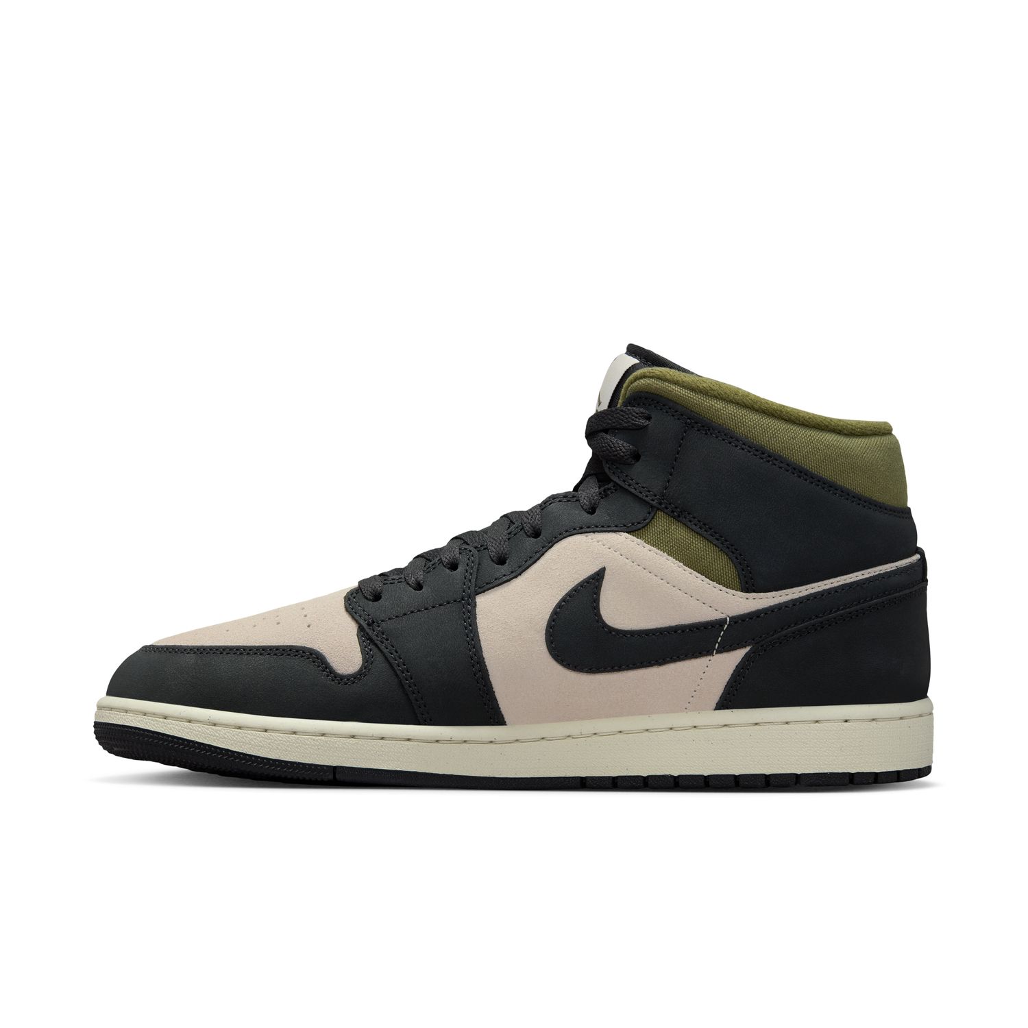 Sapatilhas Casual de Homem Air Jordan 1 Mid SE Branco-6