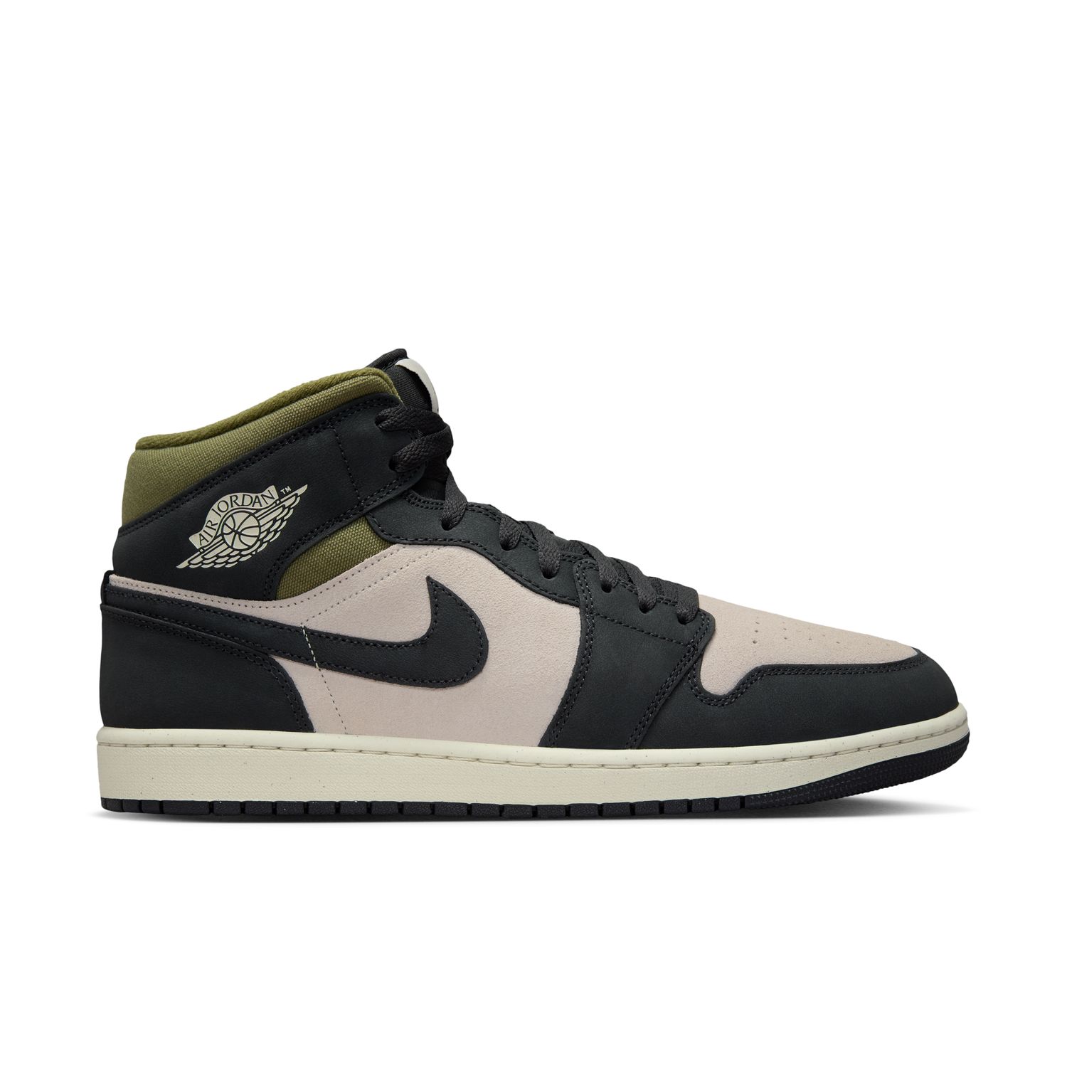 Sapatilhas Casual de Homem Air Jordan 1 Mid SE Branco-7