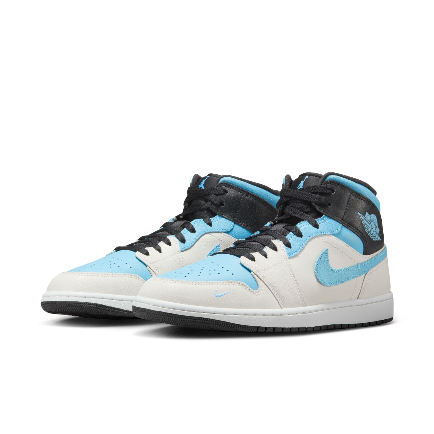 Sapatilhas Casual de Homem Air Jordan 1 Mid SE Branco-3