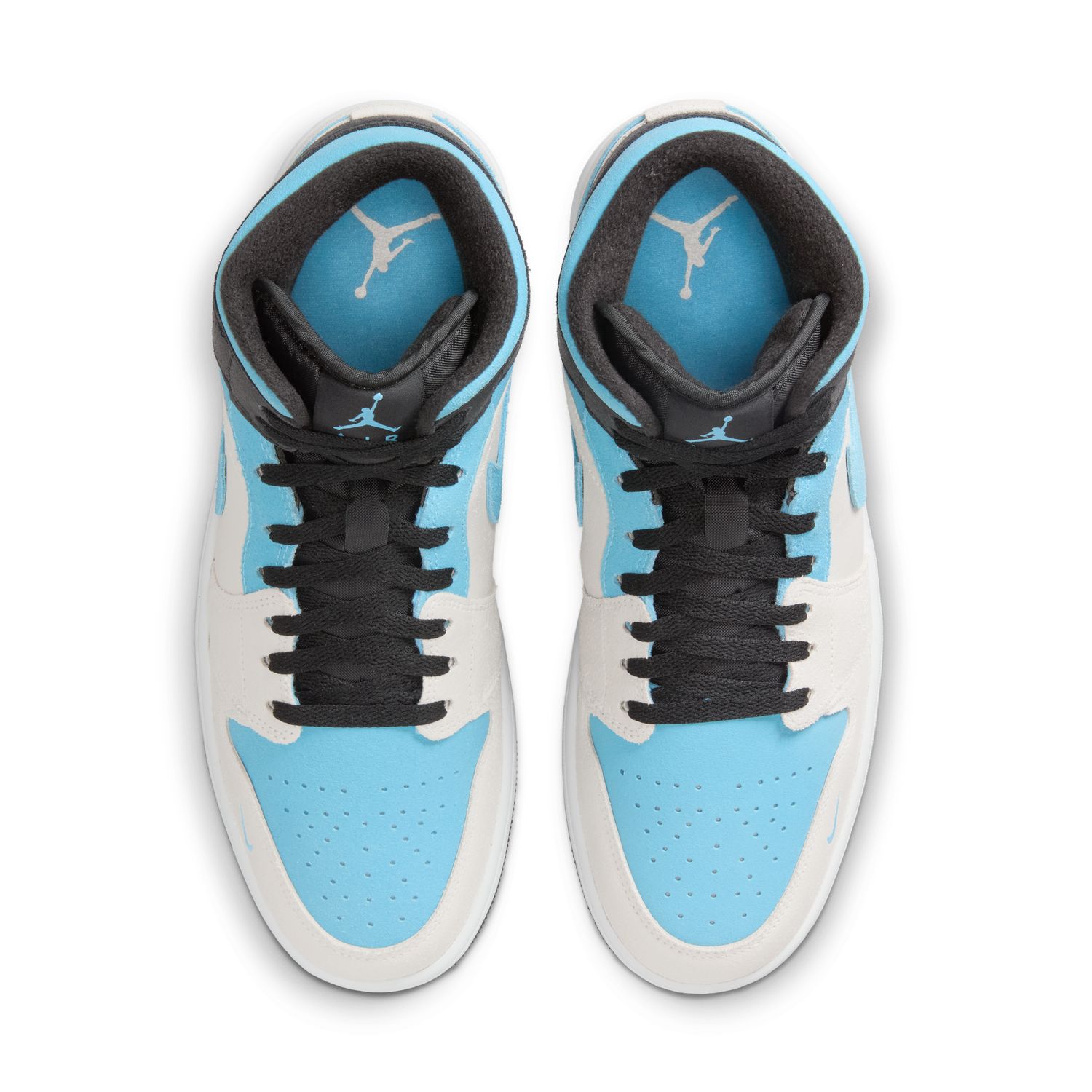 Sapatilhas Casual de Homem Air Jordan 1 Mid SE Branco-4