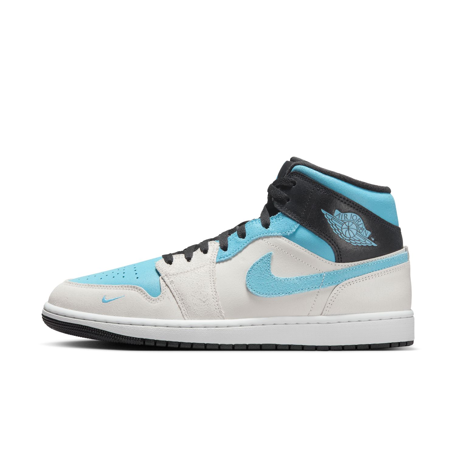 Sapatilhas Casual de Homem Air Jordan 1 Mid SE Branco-5