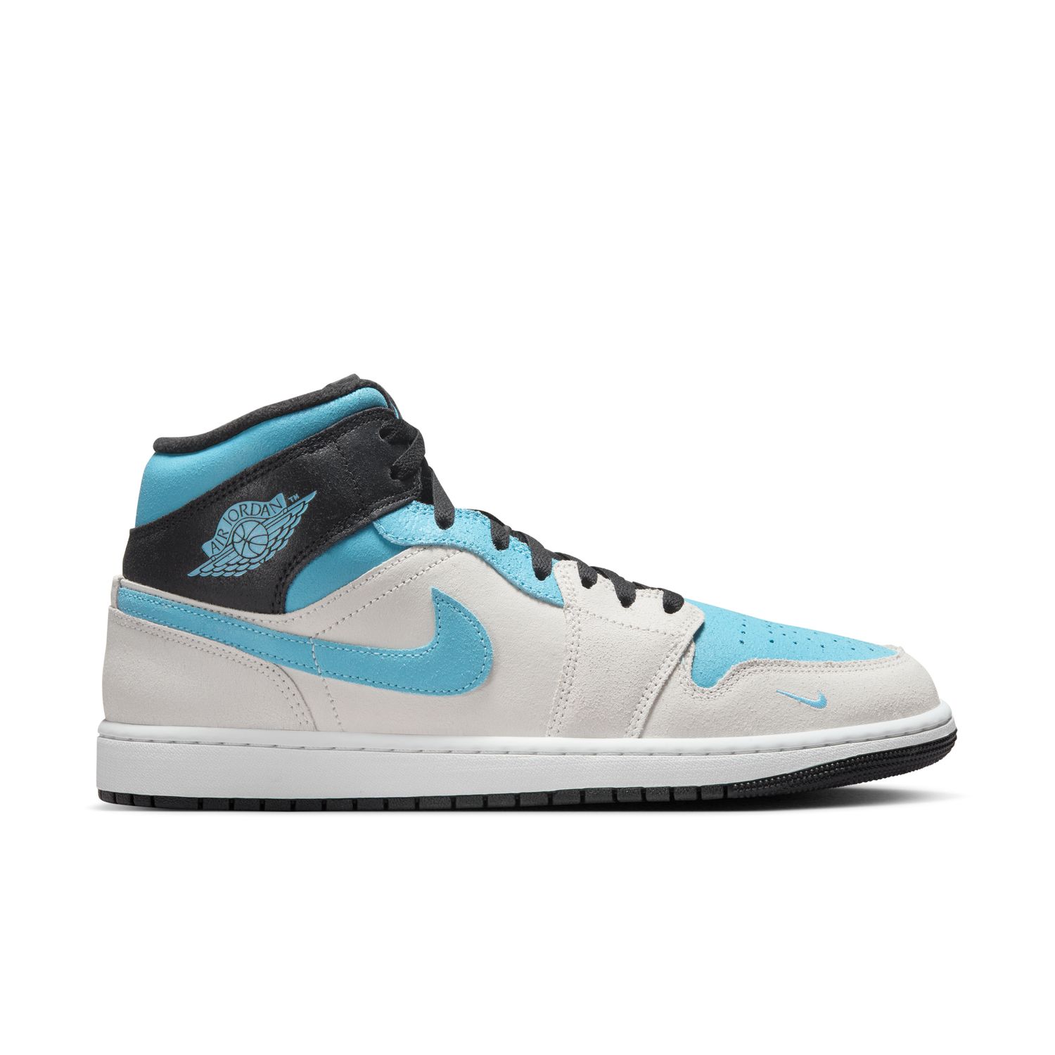 Sapatilhas Casual de Homem Air Jordan 1 Mid SE Branco-7
