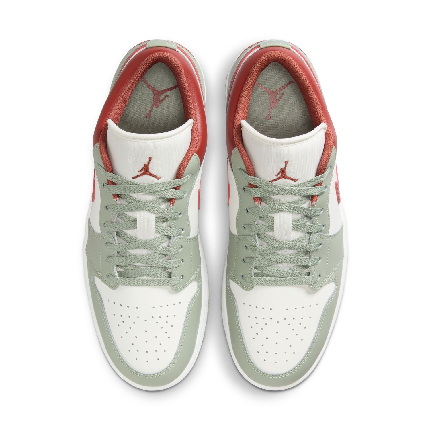Sapatilhas Casual de Homem Air Jordan 1 Low Branco-4