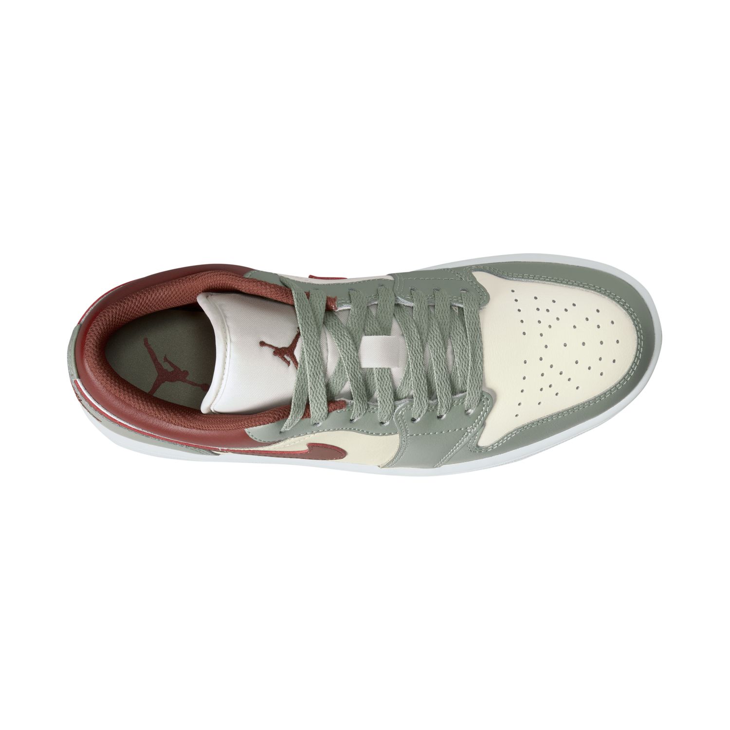Sapatilhas Casual de Homem Air Jordan 1 Low Branco-8
