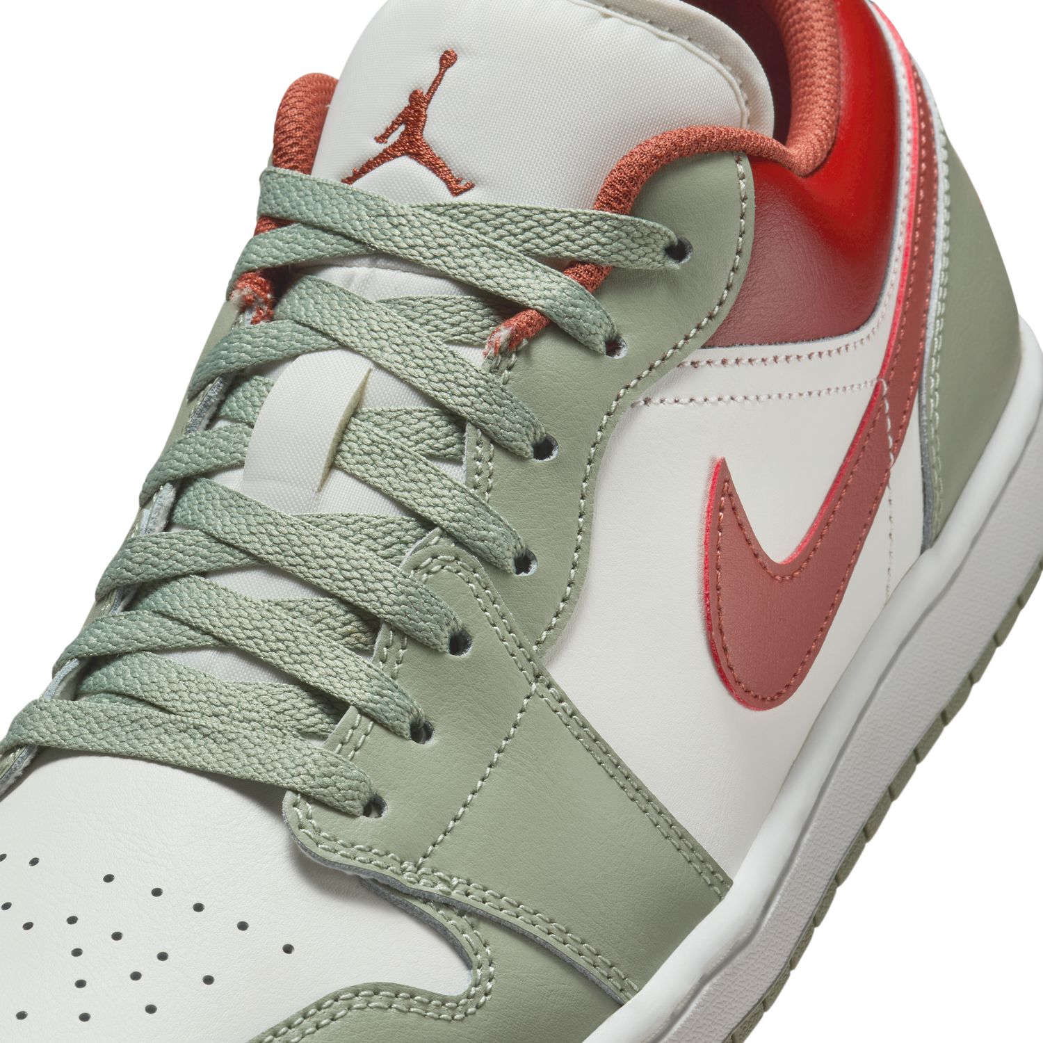 Sapatilhas Casual de Homem Air Jordan 1 Low Branco-10