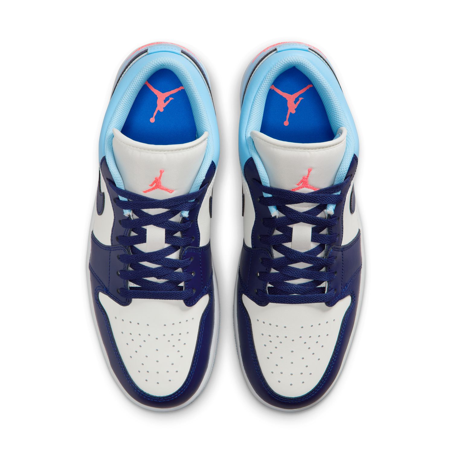 Sapatilhas Casual de Homem Air Jordan 1 Low Branco-4