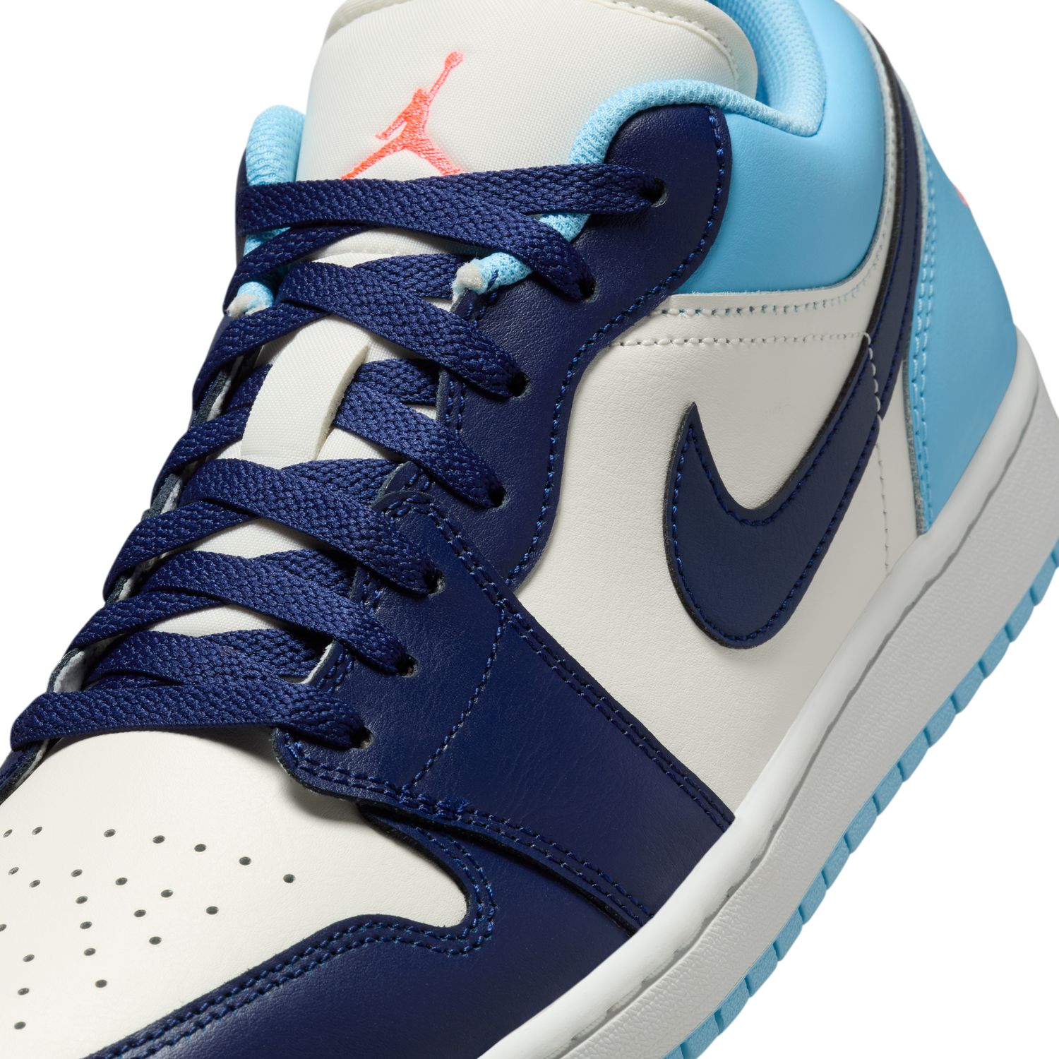 Sapatilhas Casual de Homem Air Jordan 1 Low Branco-10