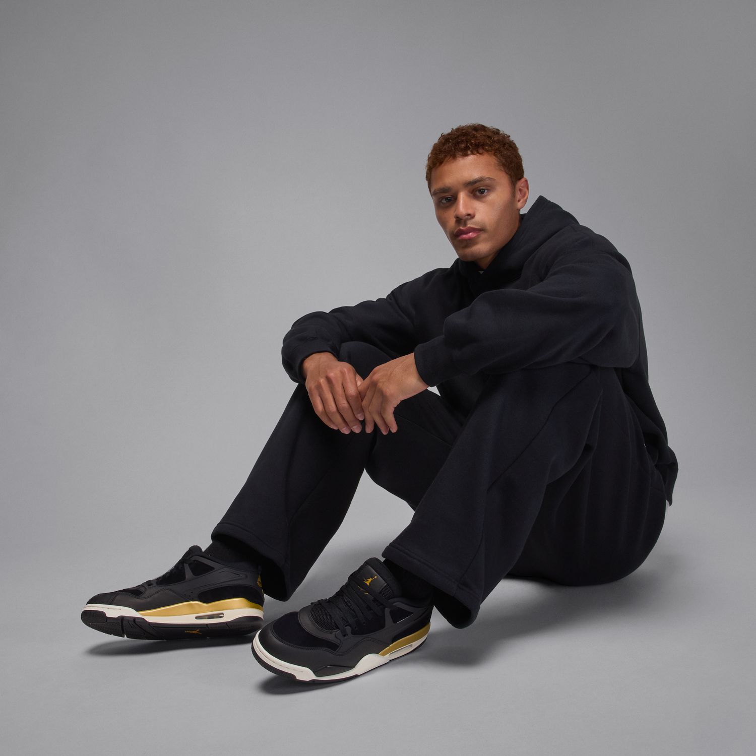 Sapatilhas Casual de Homem Air Jordan 4 RM Preto-11