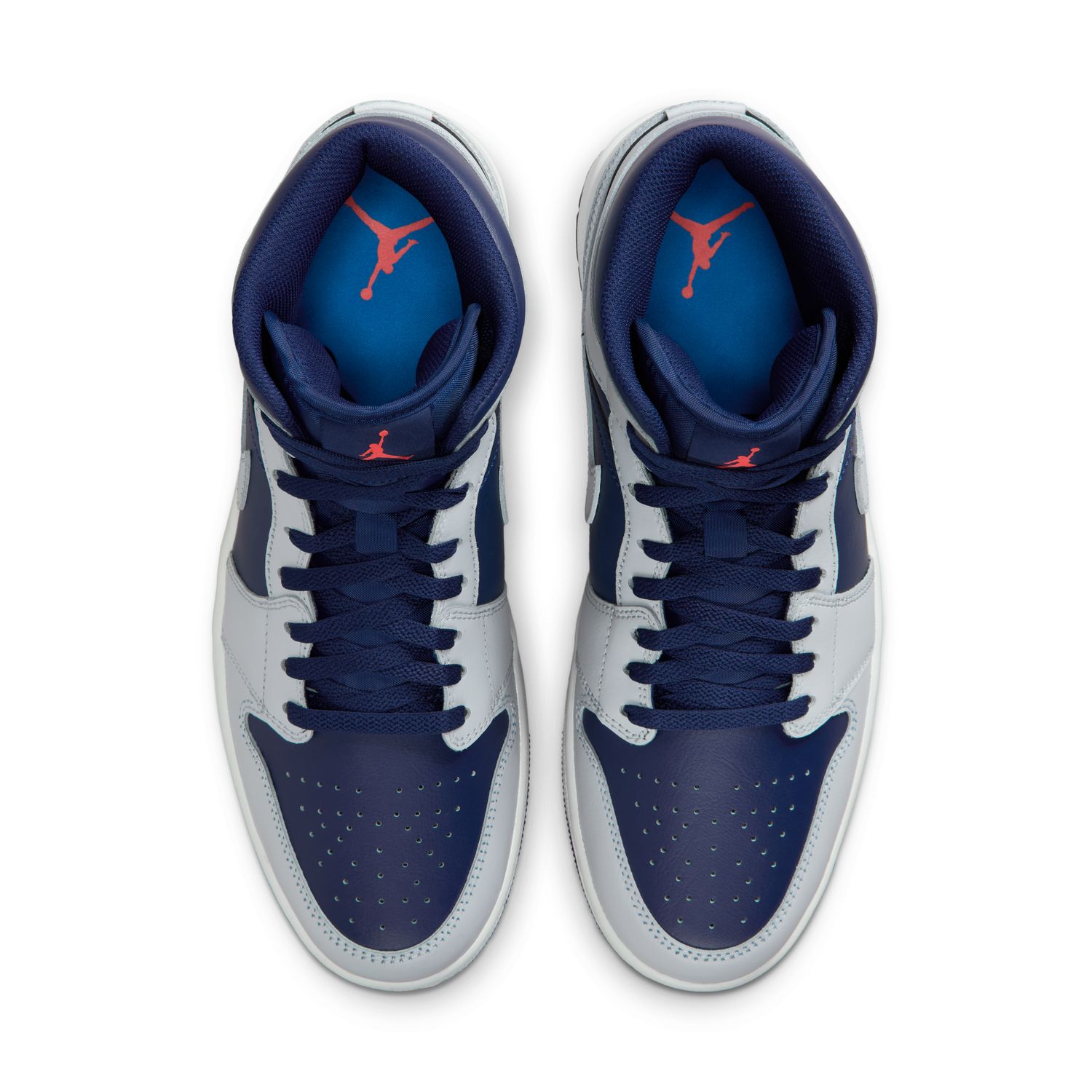 Sapatilhas Casual de Homem Air Jordan 1 MID Azul-4