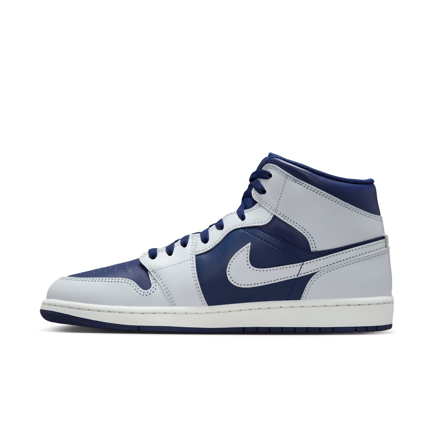 Sapatilhas Casual de Homem Air Jordan 1 MID Azul-6
