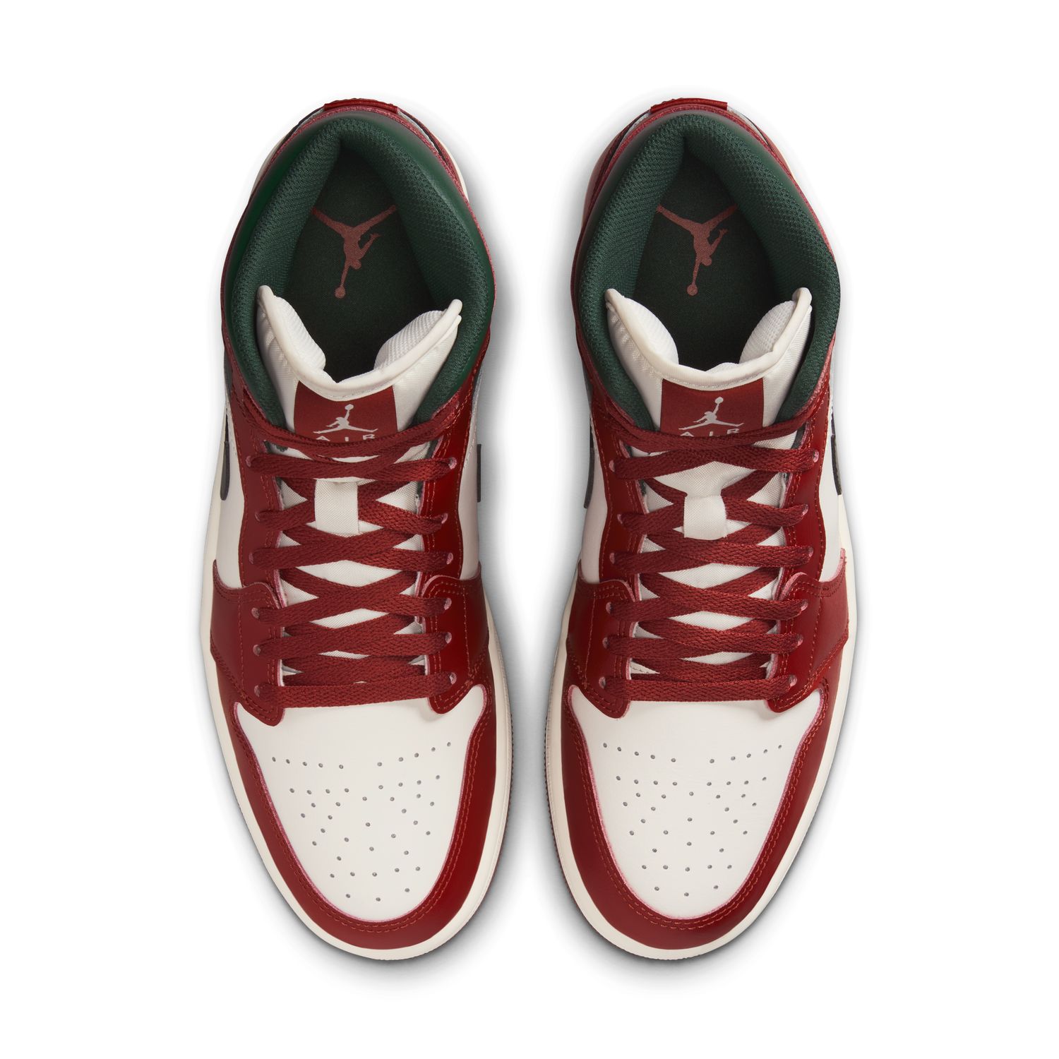 Sapatilhas Casual de Homem Air Jordan 1 MID Branco-4