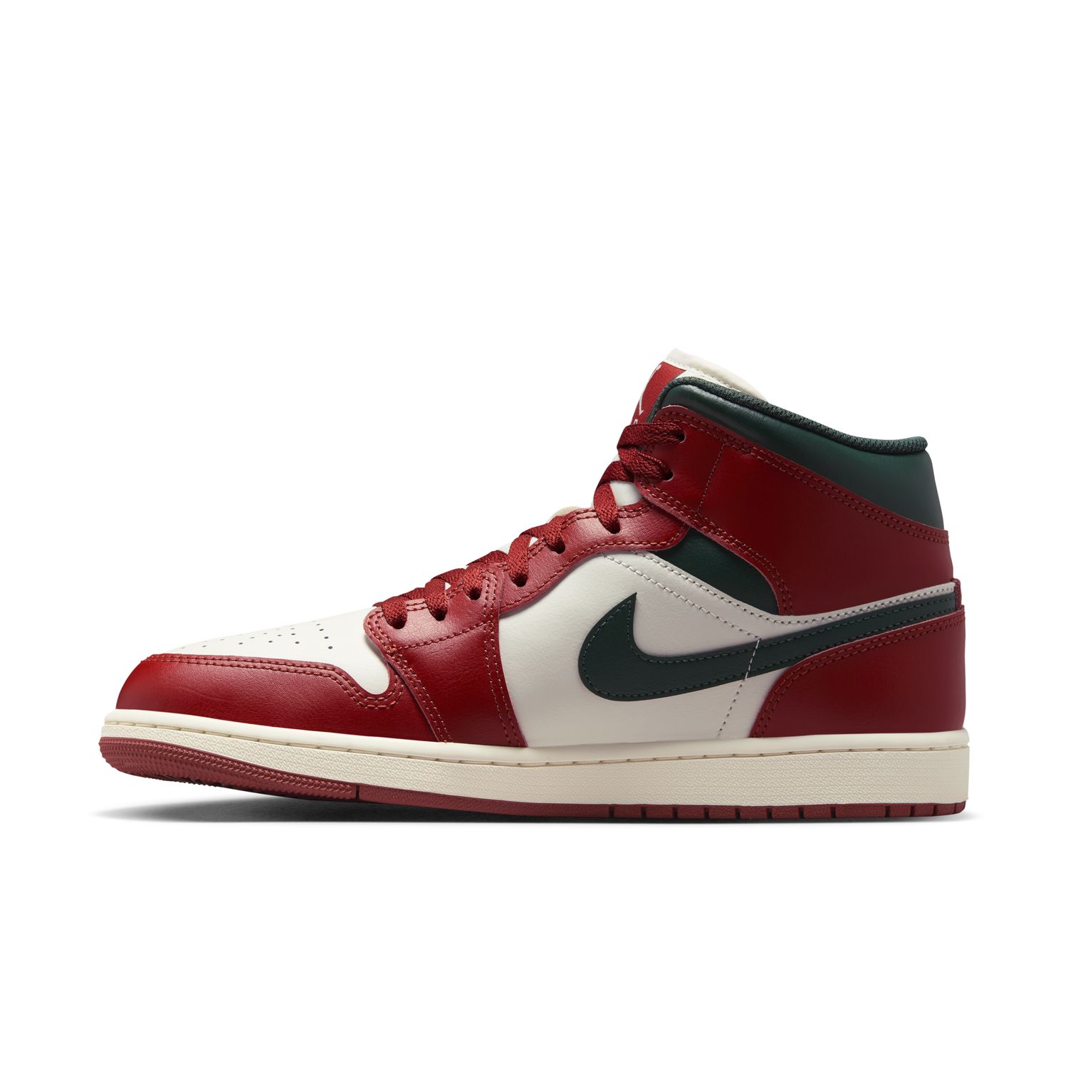 Sapatilhas Casual de Homem Air Jordan 1 MID Branco-6