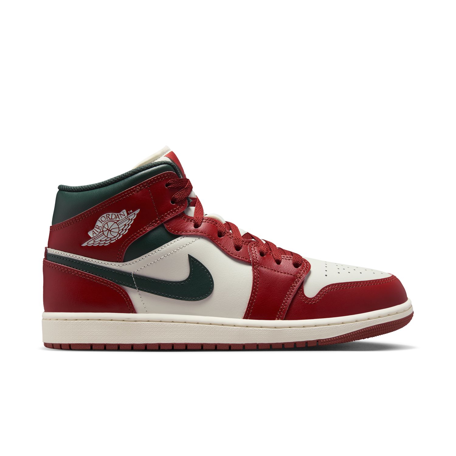 Sapatilhas Casual de Homem Air Jordan 1 MID Branco-7