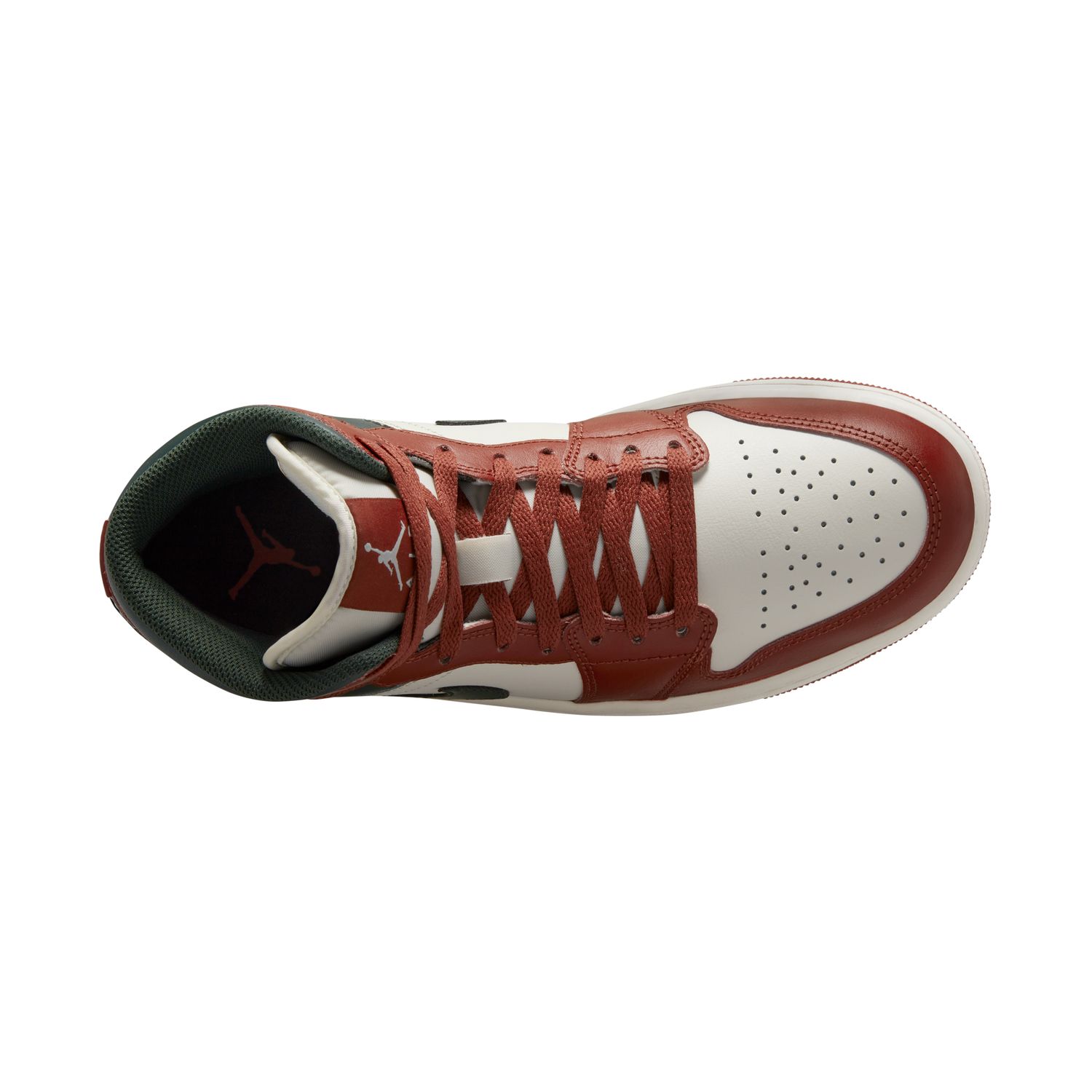 Sapatilhas Casual de Homem Air Jordan 1 MID Branco-8