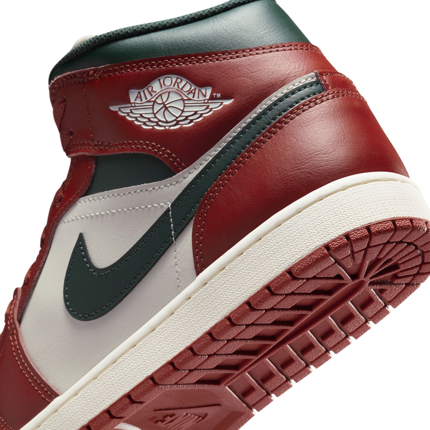 Sapatilhas Casual de Homem Air Jordan 1 MID Branco-11