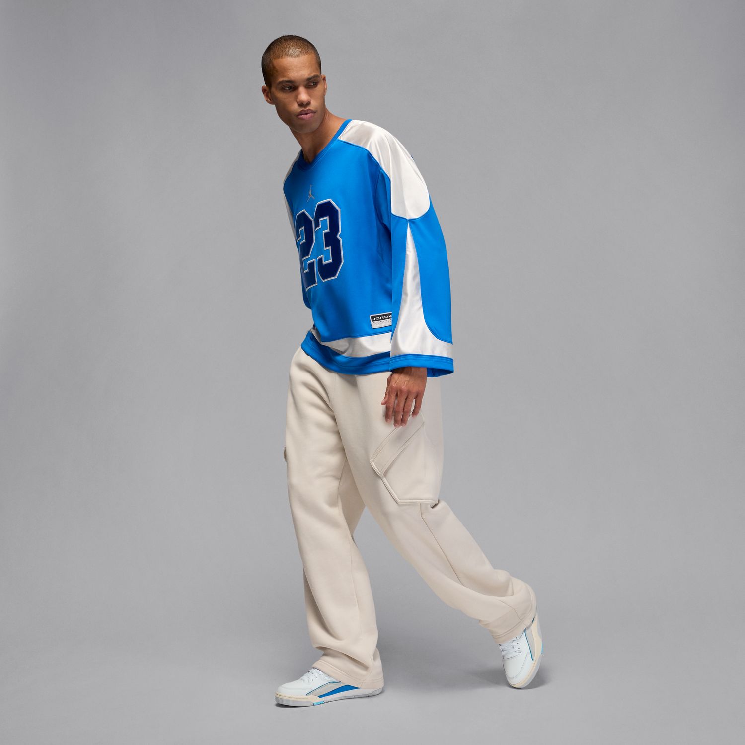 Sapatilhas Casual de Homem Jordan Flight Court Branco-12