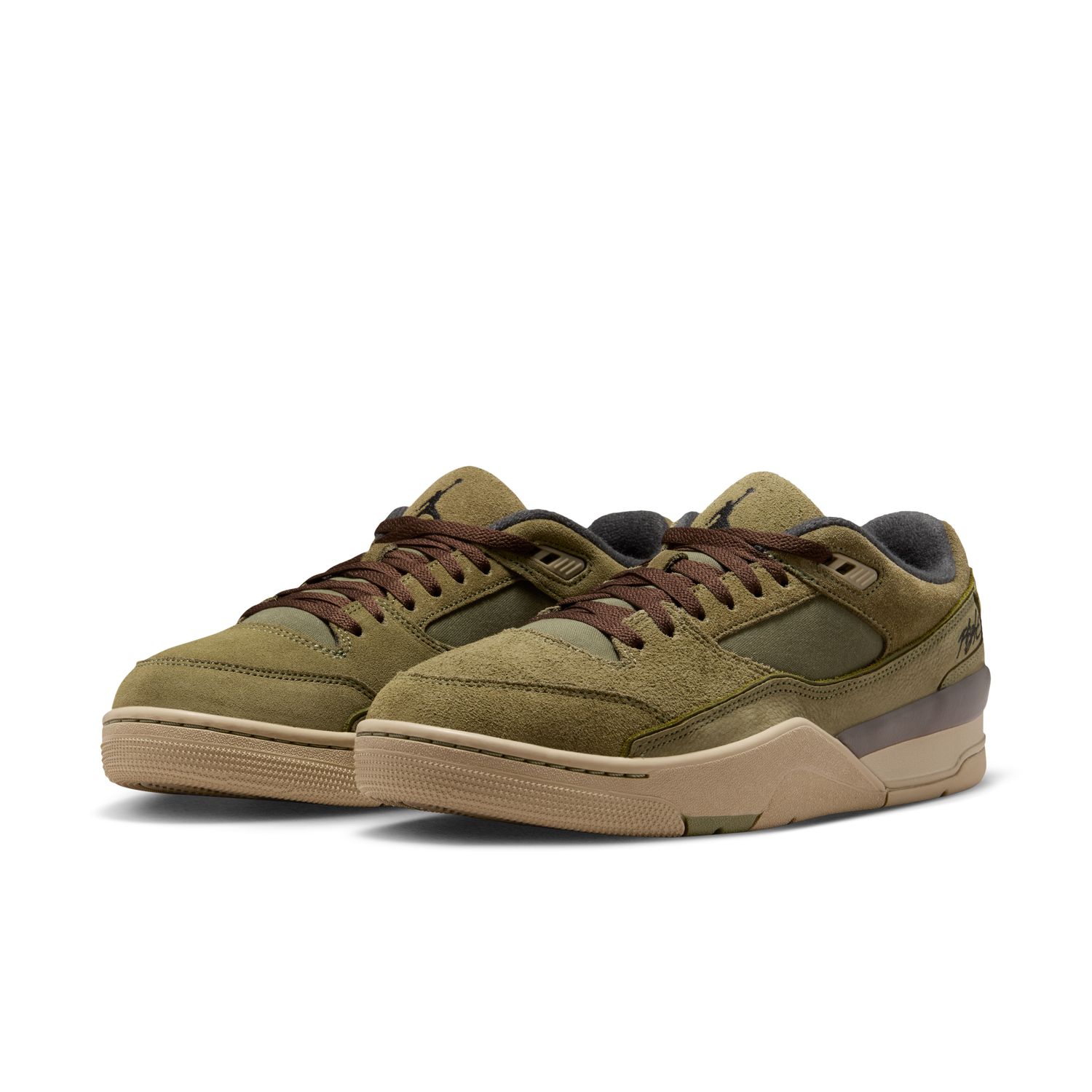 Sapatilhas Casual de Homem Jordan Flight Court Castanho-3