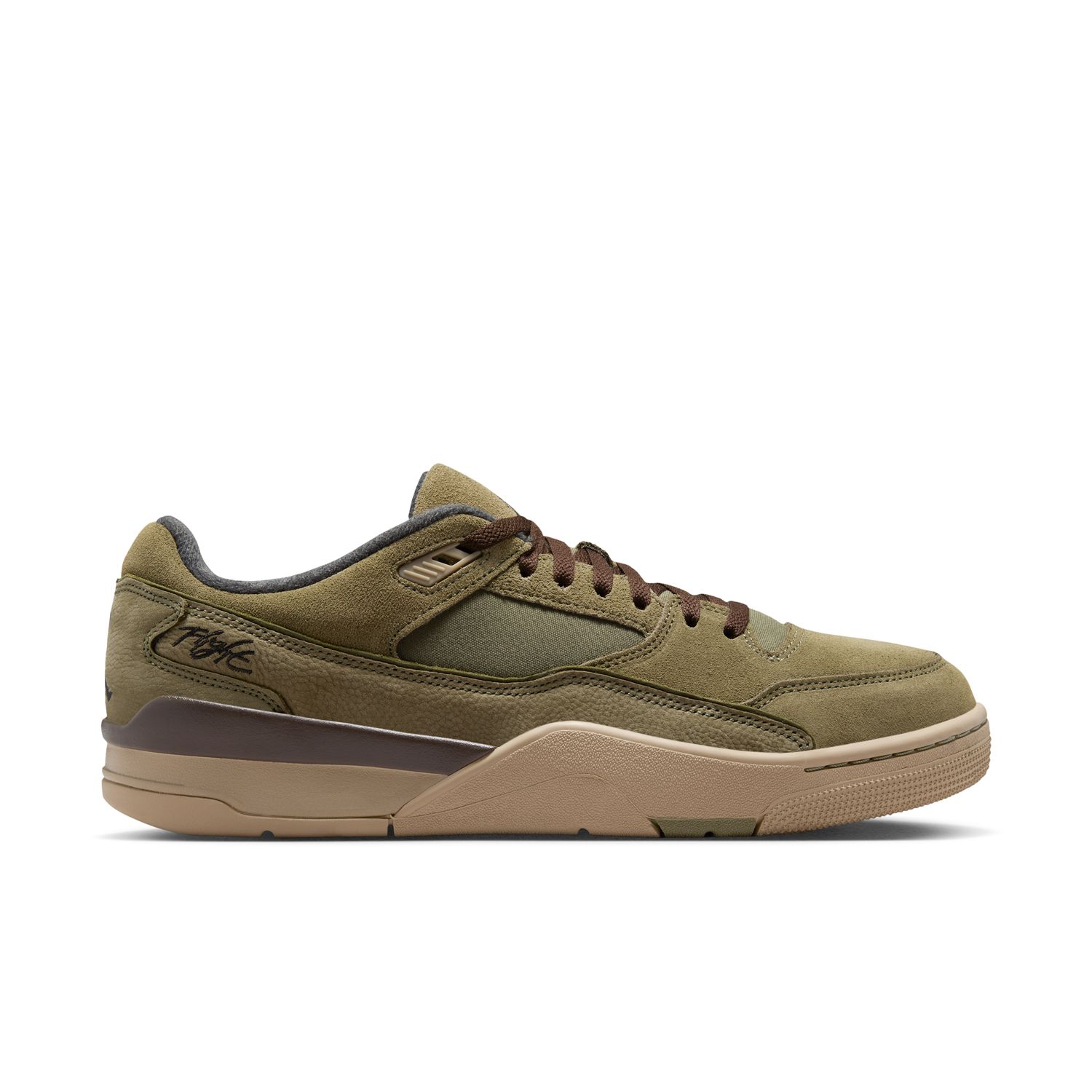 Sapatilhas Casual de Homem Jordan Flight Court Castanho-7