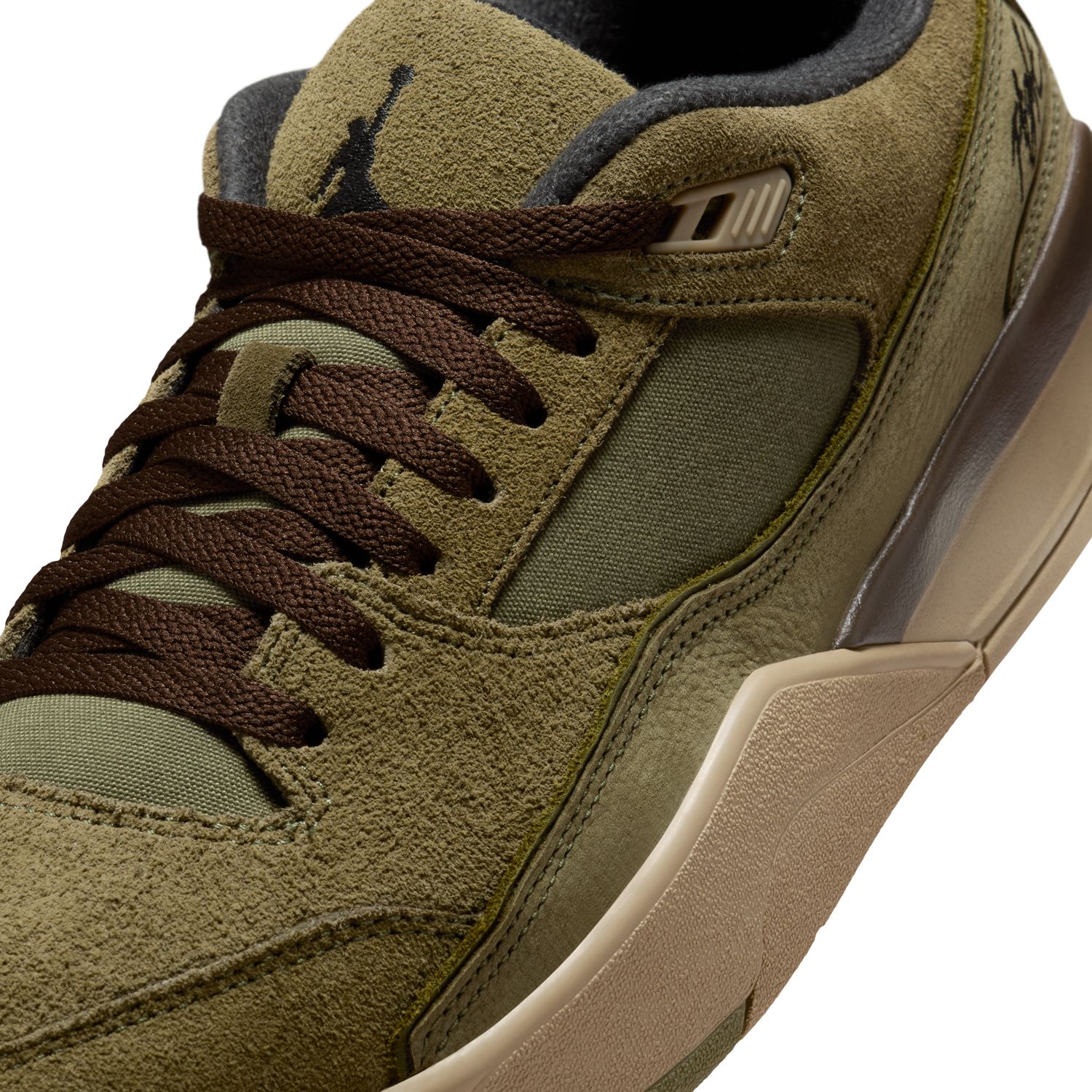 Sapatilhas Casual de Homem Jordan Flight Court Castanho-10