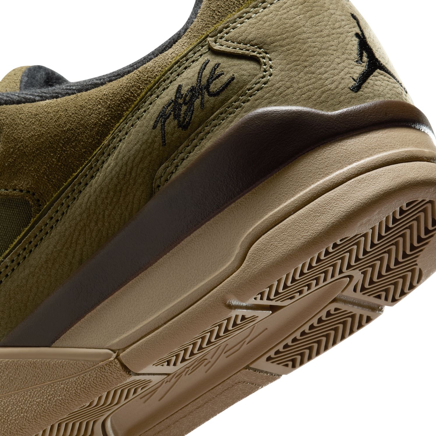 Sapatilhas Casual de Homem Jordan Flight Court Castanho-11