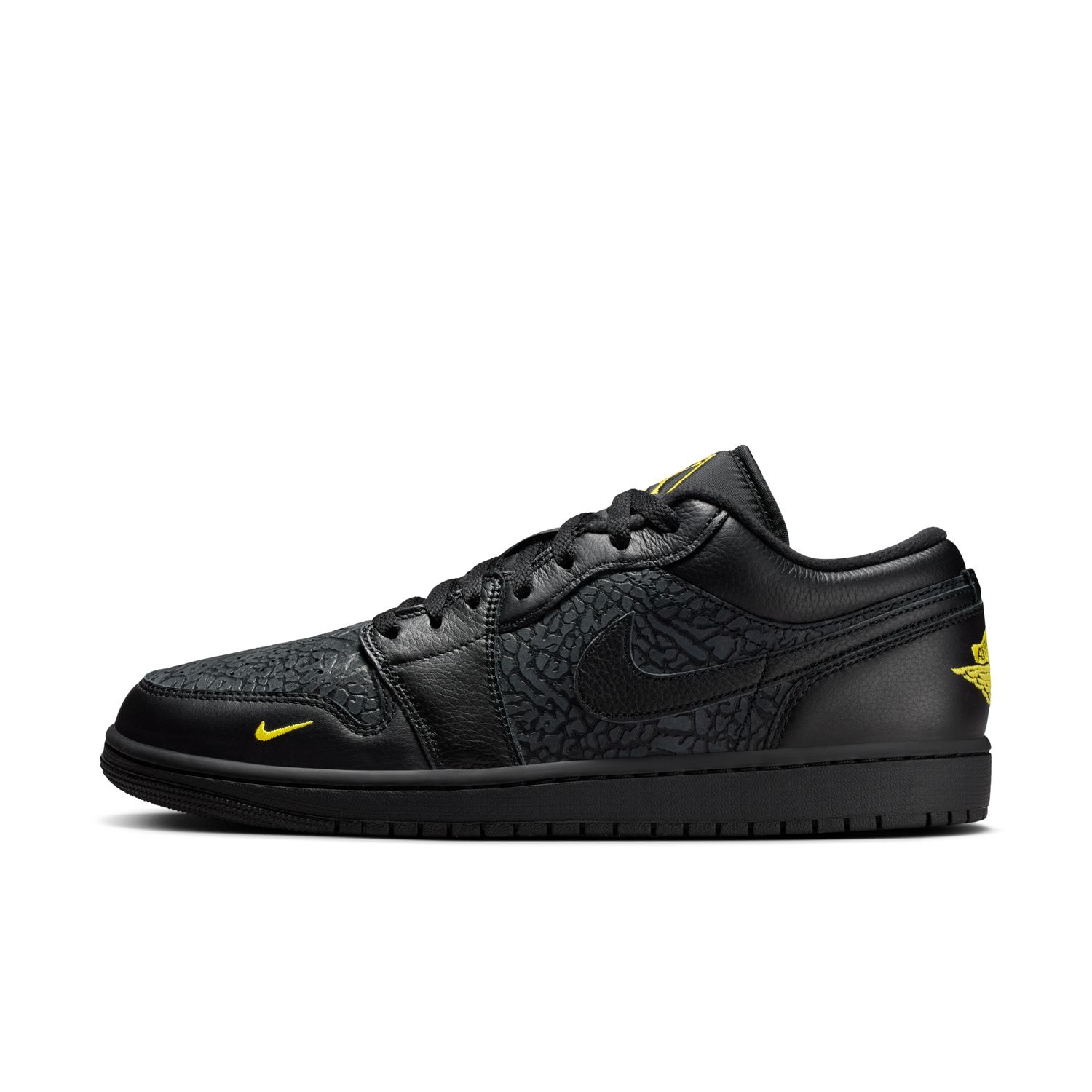 nike air jordan 1 retro low black