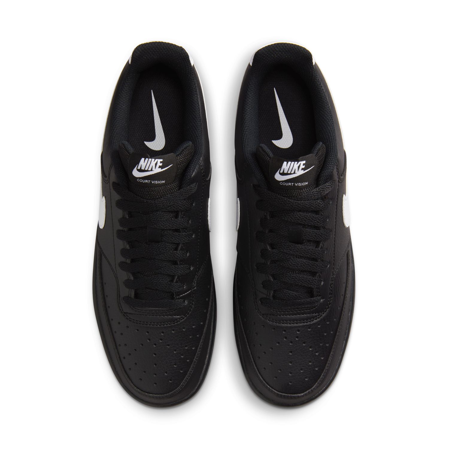 Sapatilhas Casual de Homem Court Vision LO Preto-4