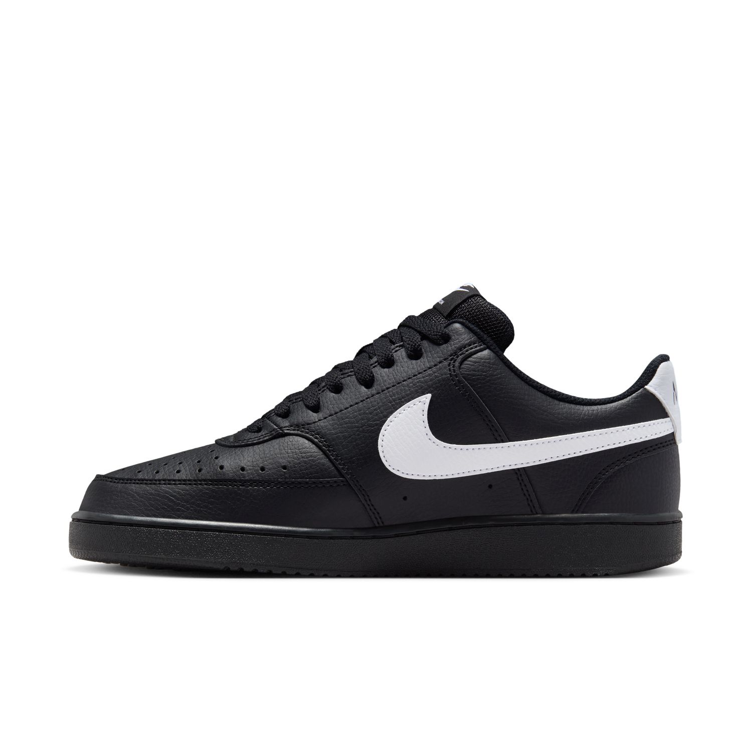 Sapatilhas Casual de Homem Court Vision LO Preto-6