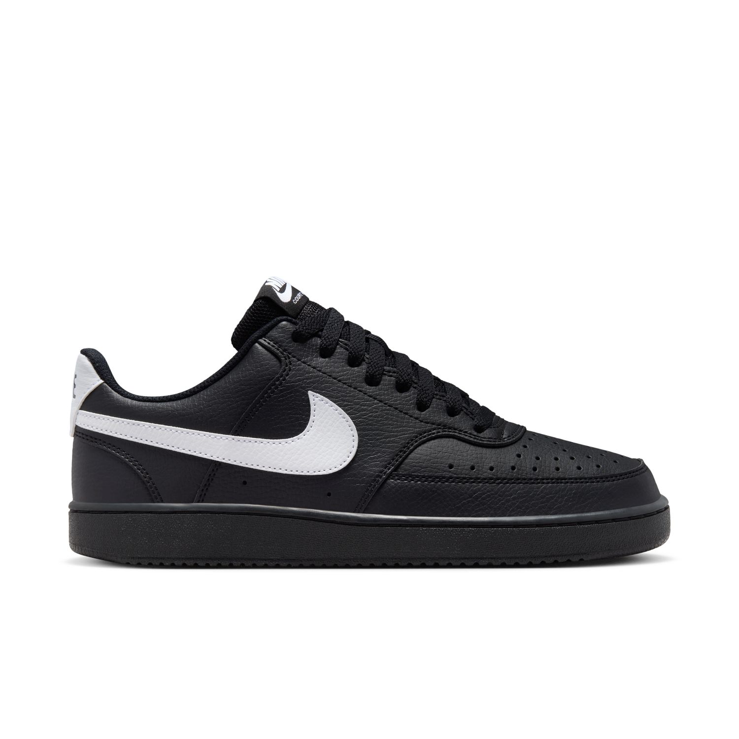 Sapatilhas Casual de Homem Court Vision LO Preto-7