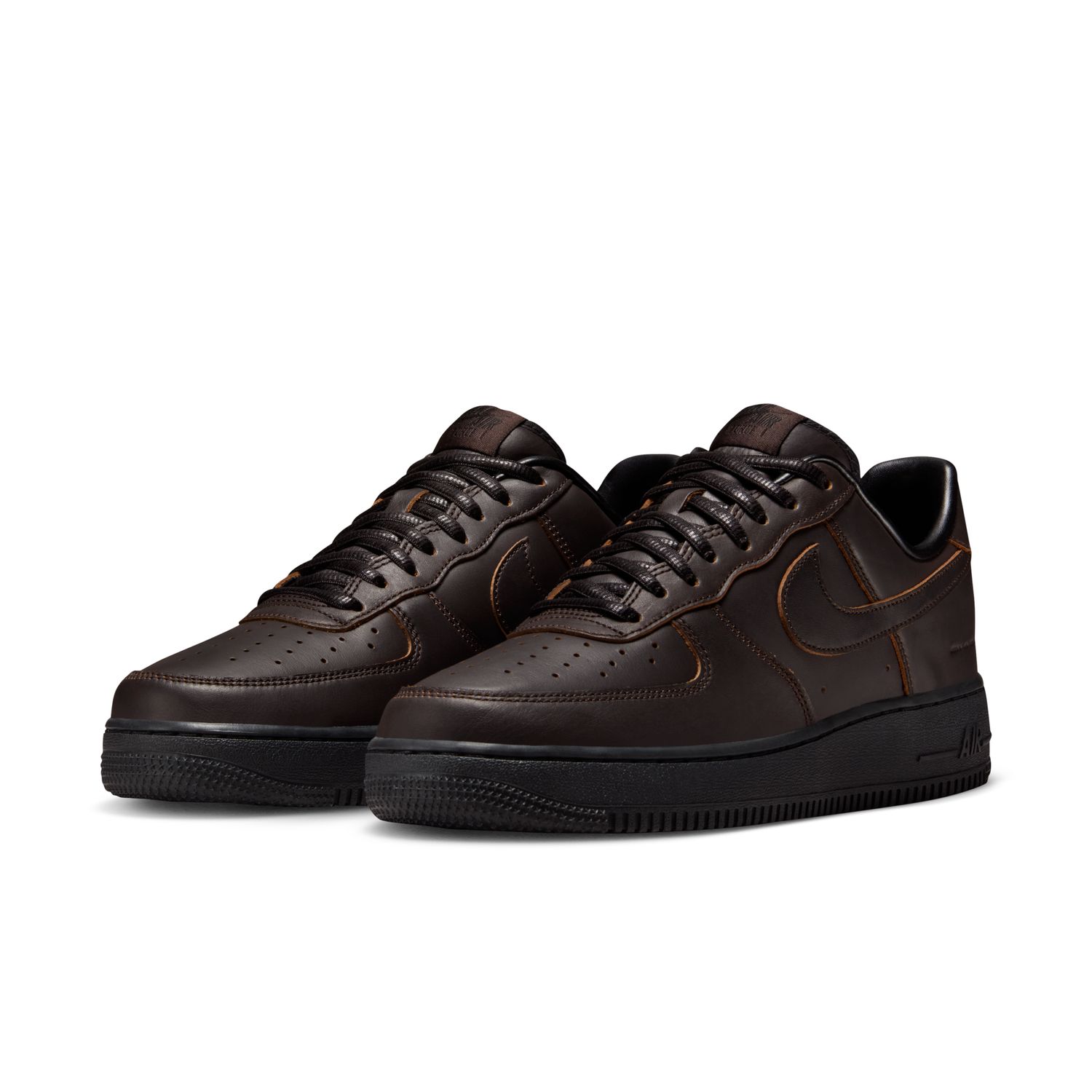 Sapatilhas Casual de Homem Air Force 1 '07 PRM Castanho-3