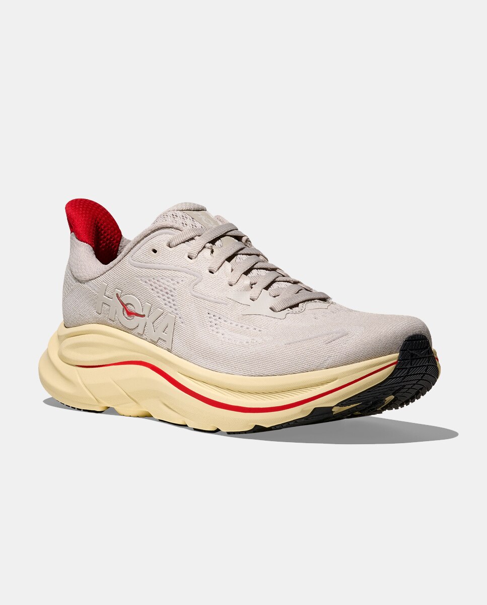Imagen 8 de Hoka w clifton 10 para Mujer - Blanco / Rojo Blanco / Rojo