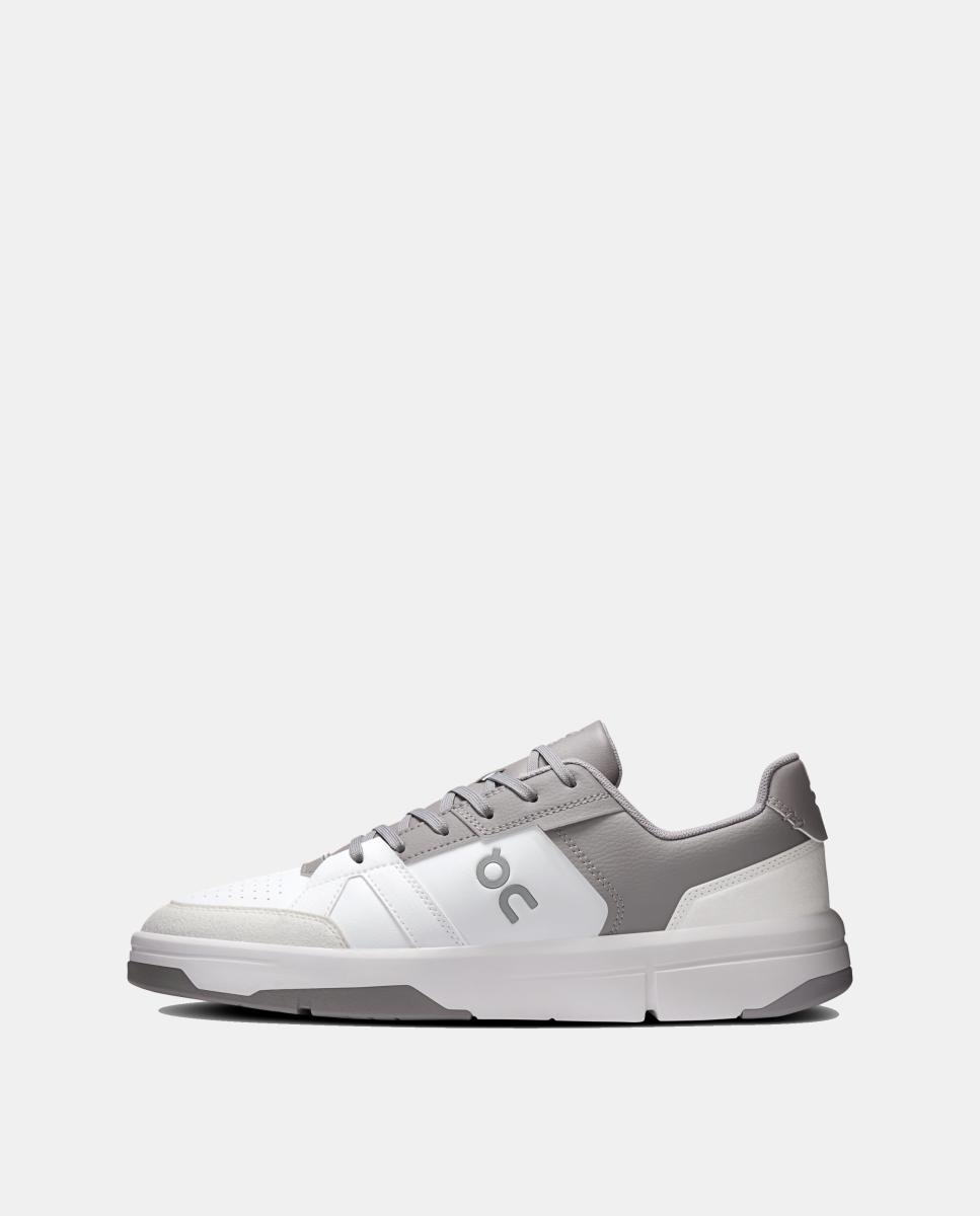 Zapatillas Casual Hombre THE ROGER Clubhouse ON - Blanco / Gris Blanco / Gris-4