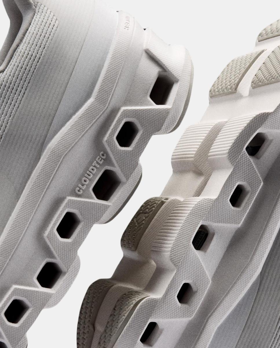 On Running Cloudmonster Void para hombre - Blanco Blanco-9