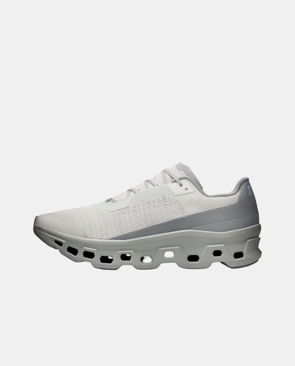 On Running Cloudmonster Void para hombre - Gris / Verde Gris / Verde-4