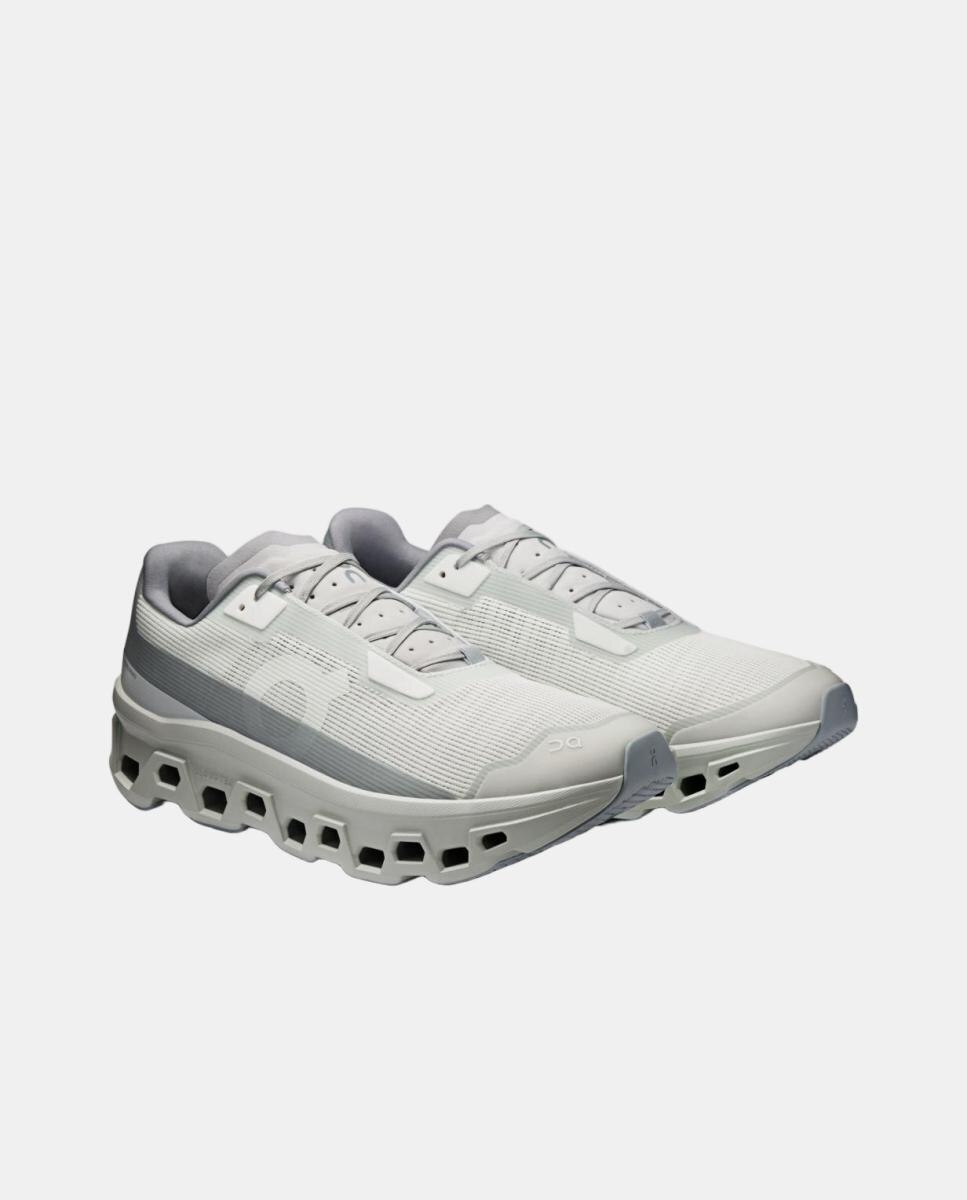 On Running Cloudmonster Void para hombre - Gris / Verde Gris / Verde-6