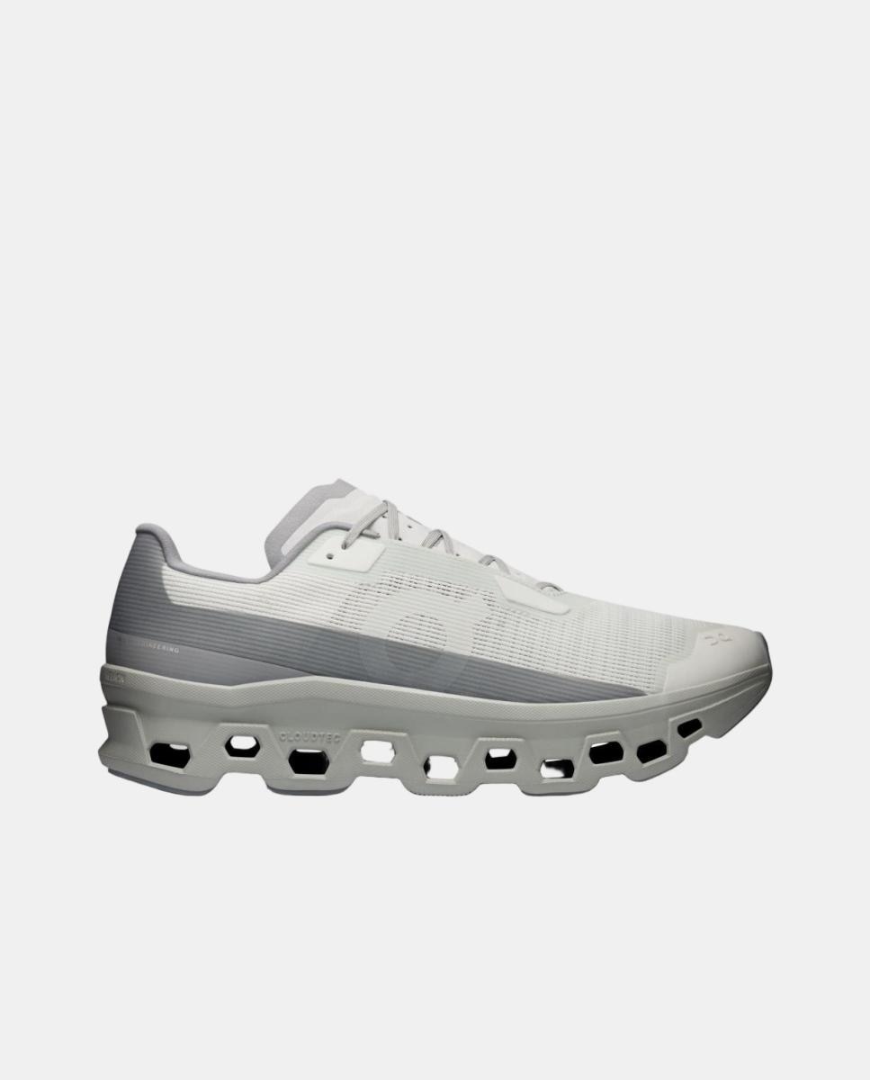 On Running Cloudmonster Void para hombre - Gris / Verde Gris / Verde-8