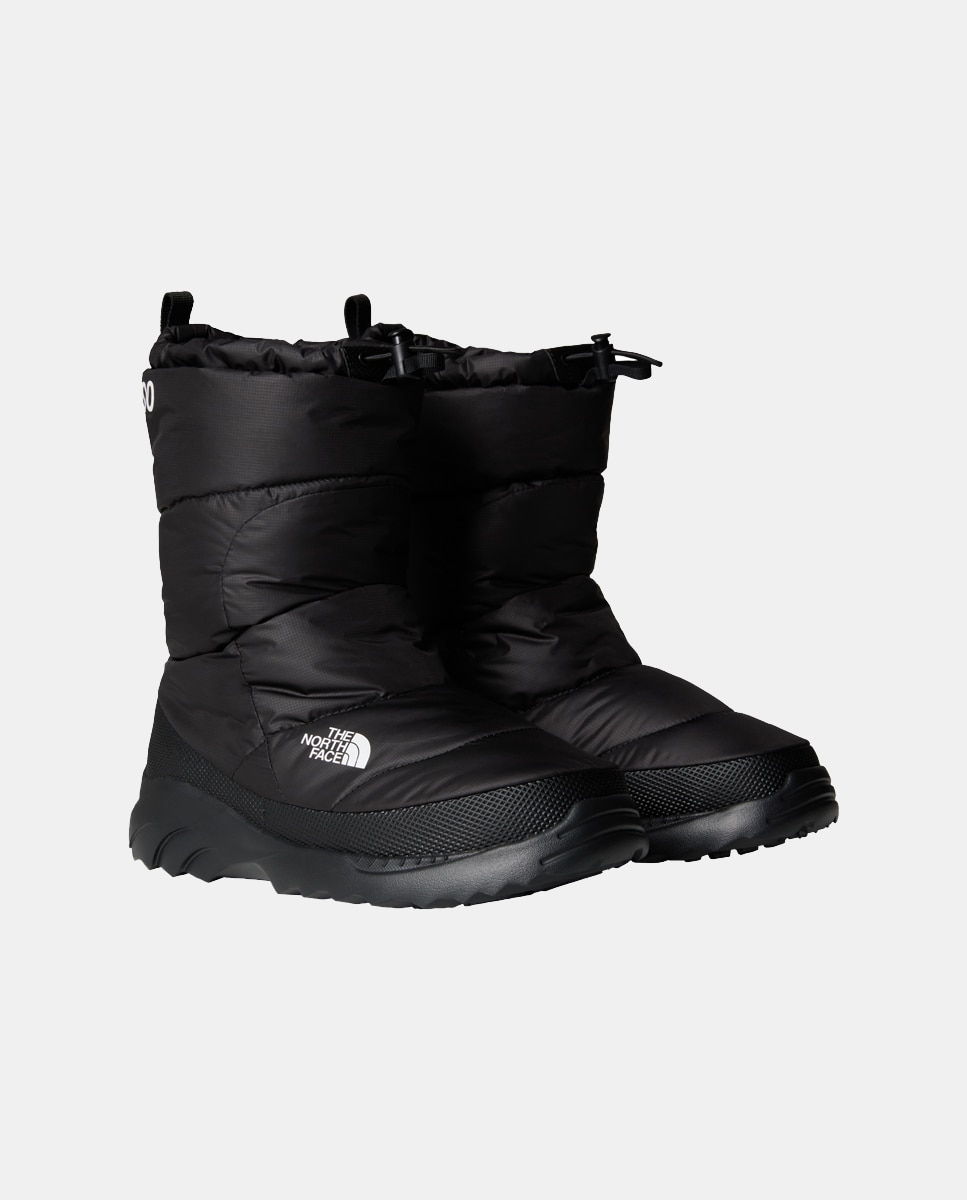 THE NORTH FACE NUPTSE TRACTION BOOTIE para hombre y mujer - Negro Negro-2
