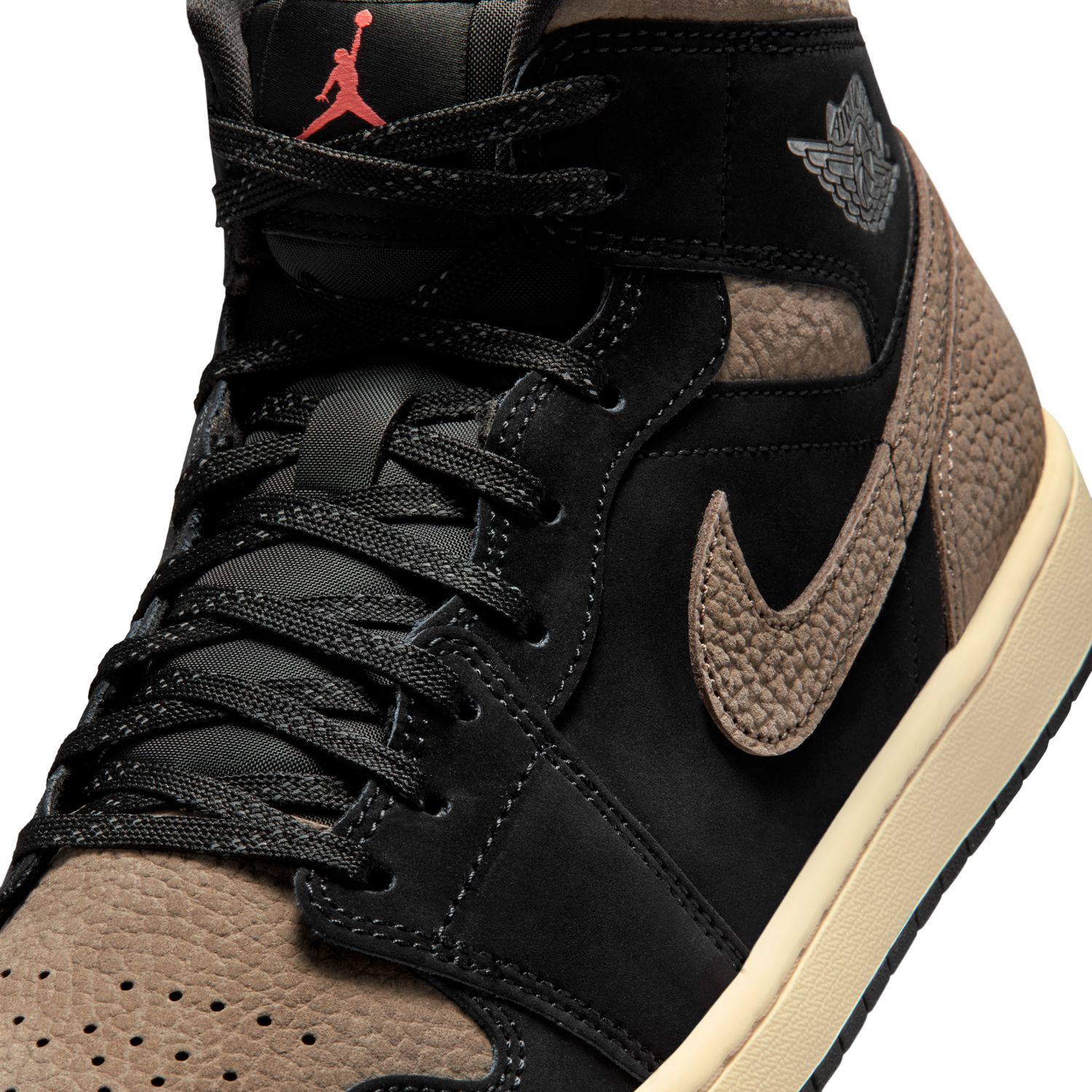 Sapatilhas Casual de Homem Air 1 MID SE Preto-11