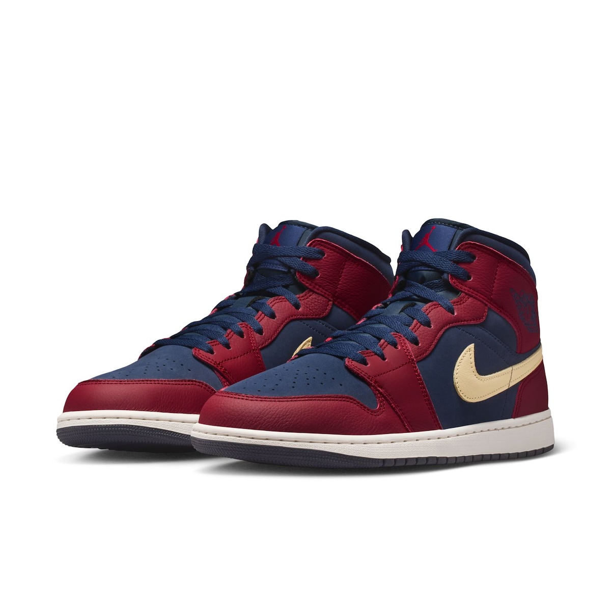 Sapatilhas Casual de Homem Air MID SE Vermelho-3