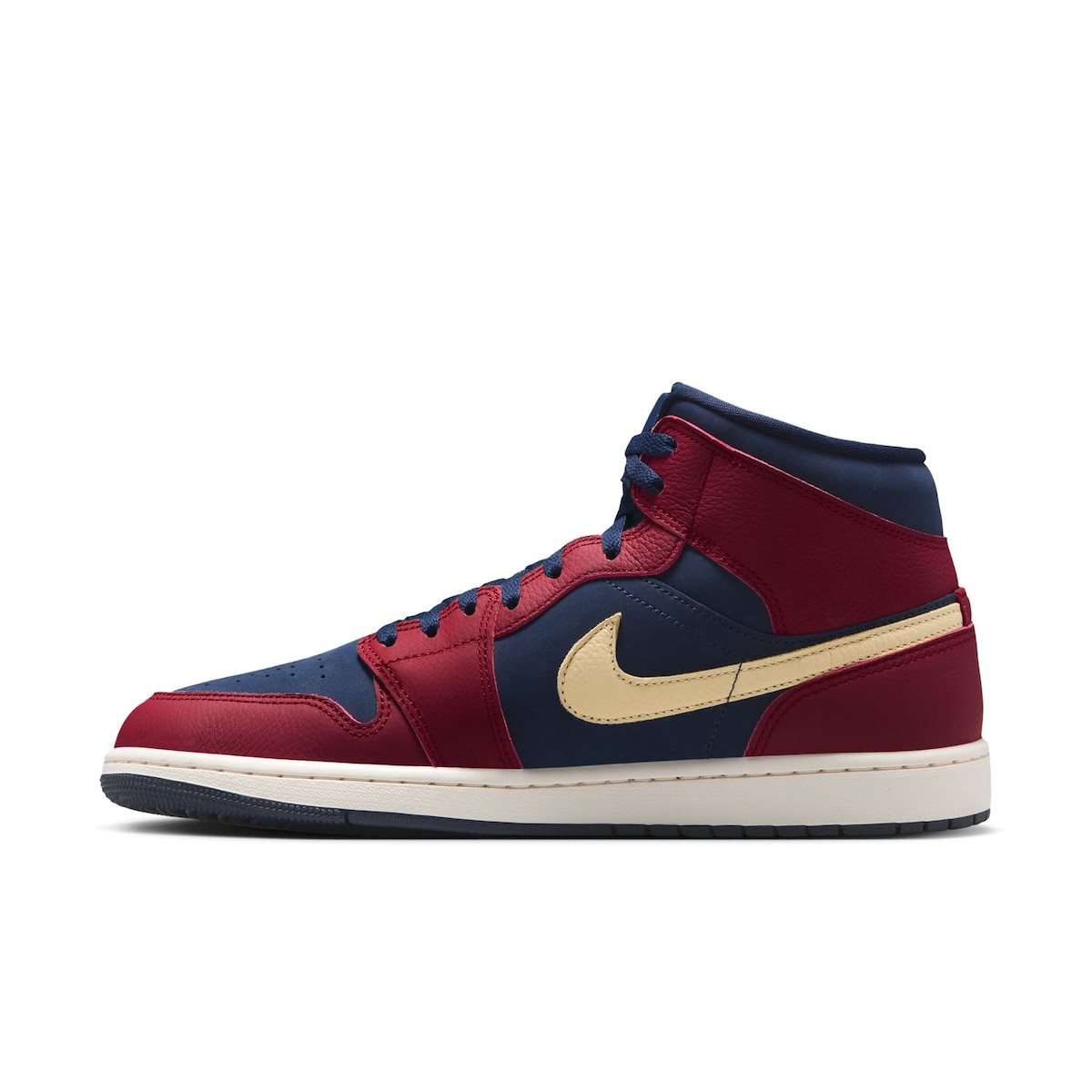 Sapatilhas Casual de Homem Air MID SE Vermelho-6